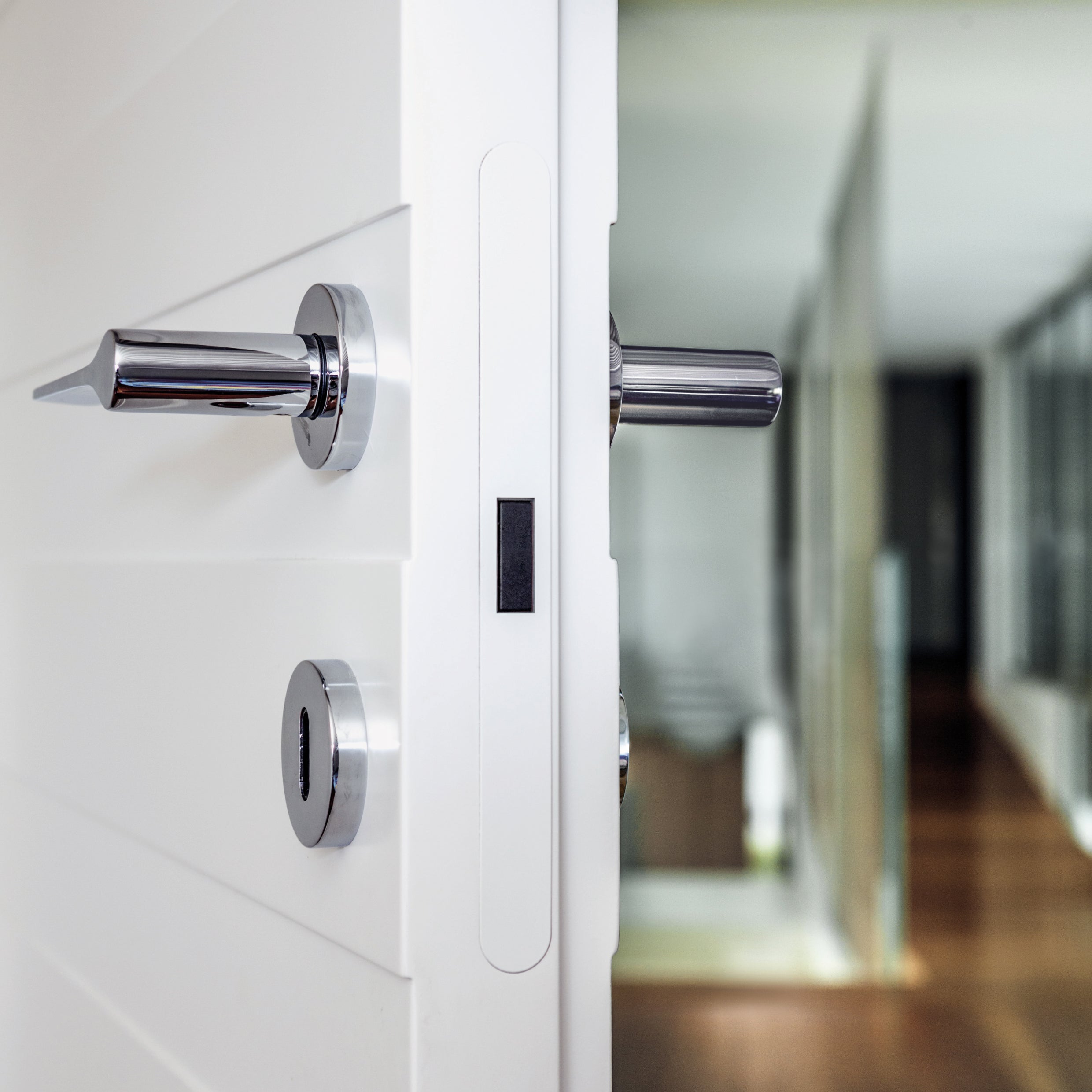 AGB Revolution XT Magnetic Bathroom Lock 60mm backset with strike plates for ALU doors