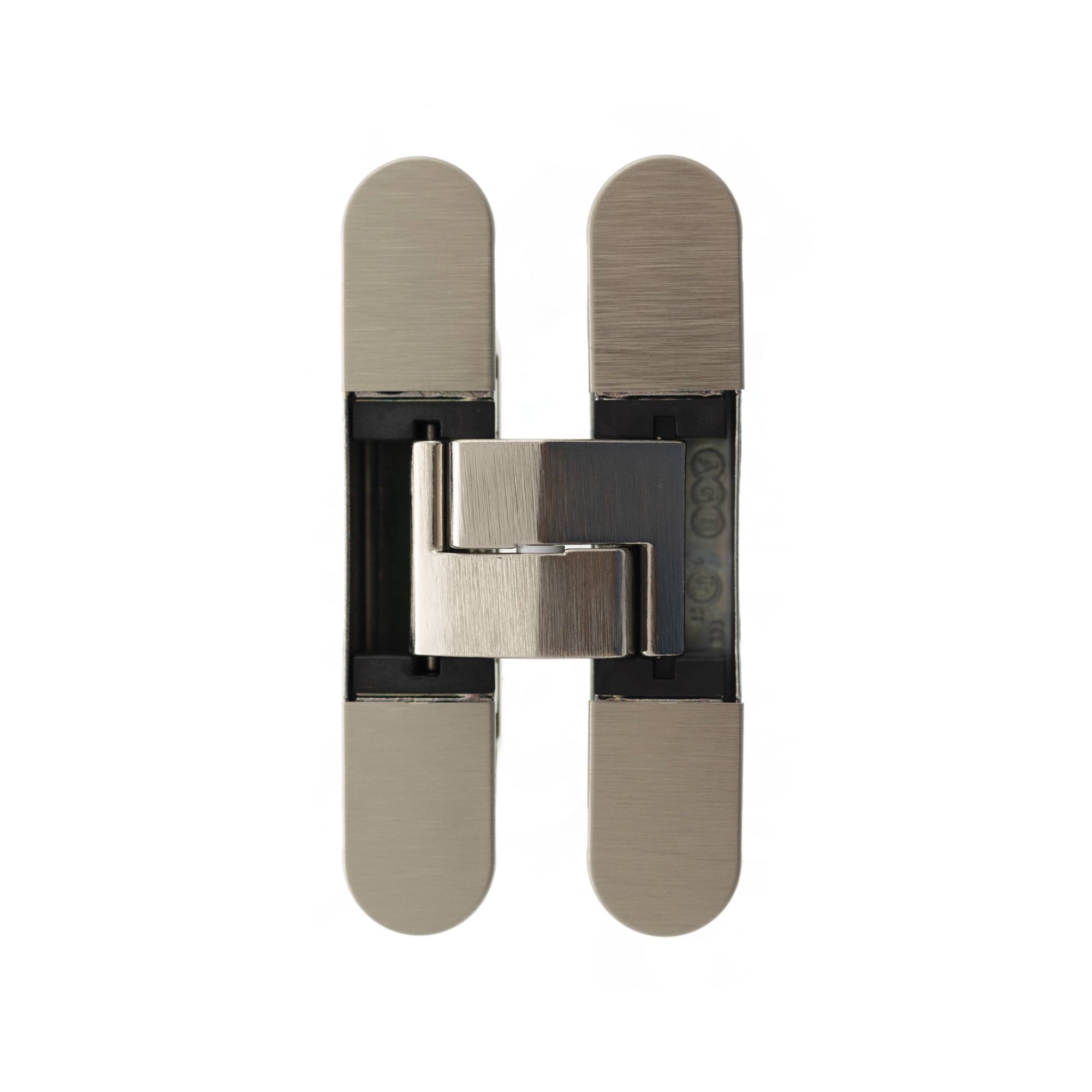 AGB Eclipse Adjustable Concealed Hinge - Satin Nickel