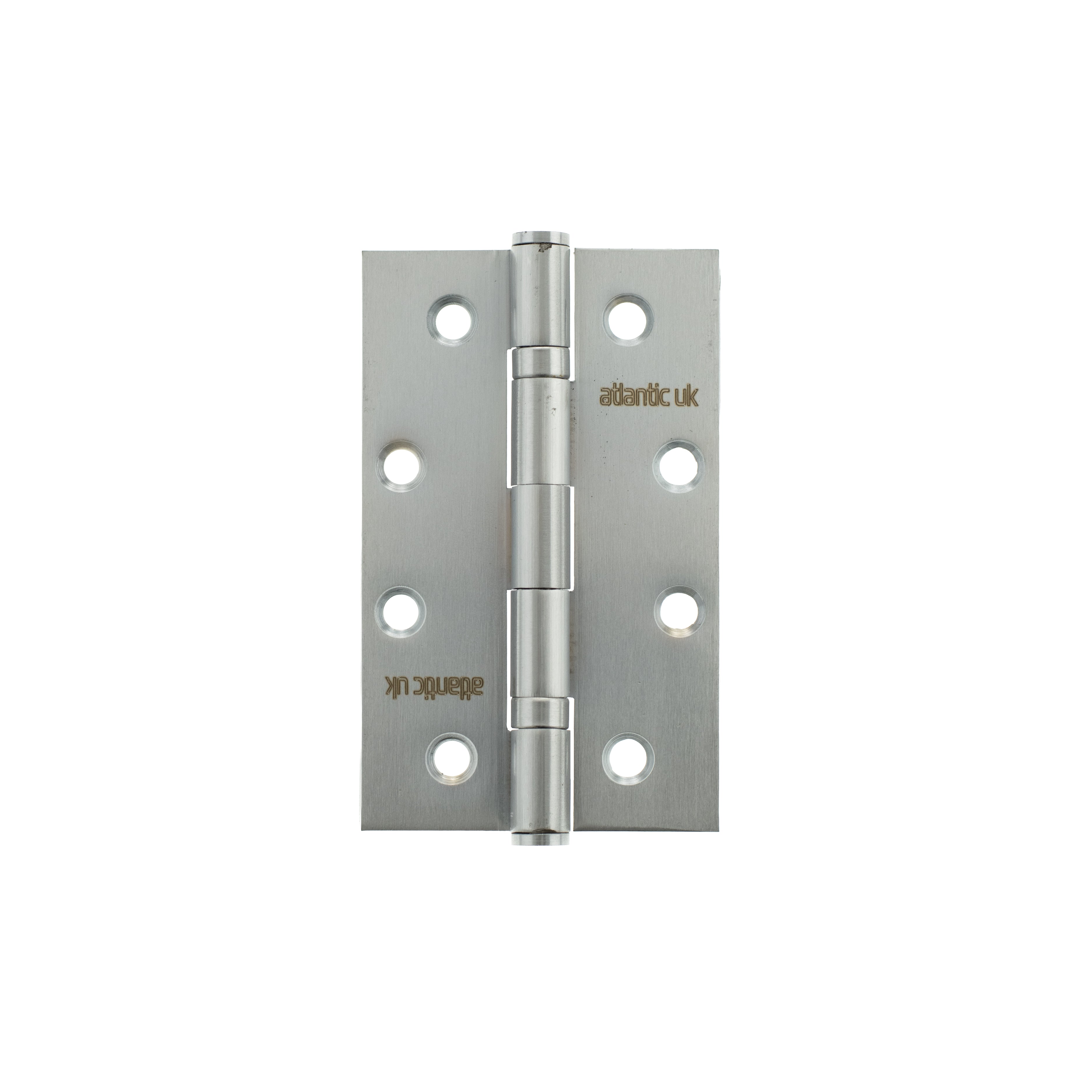 Atlantic Slim Knuckle Ball Bearing Hinges 4" x 2.5" x 2.5mm - Satin Chrome
