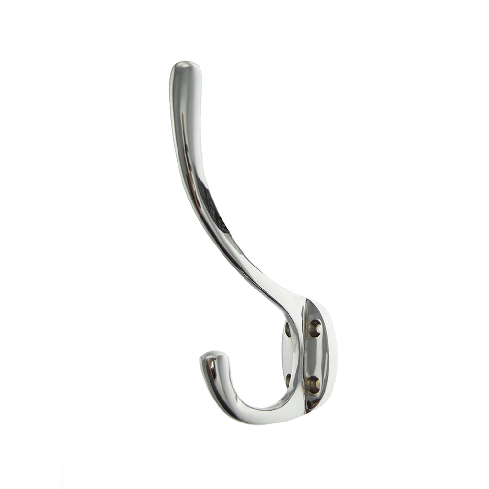 Atlantic Traditional Hat & Coat Hook - Polished Chrome