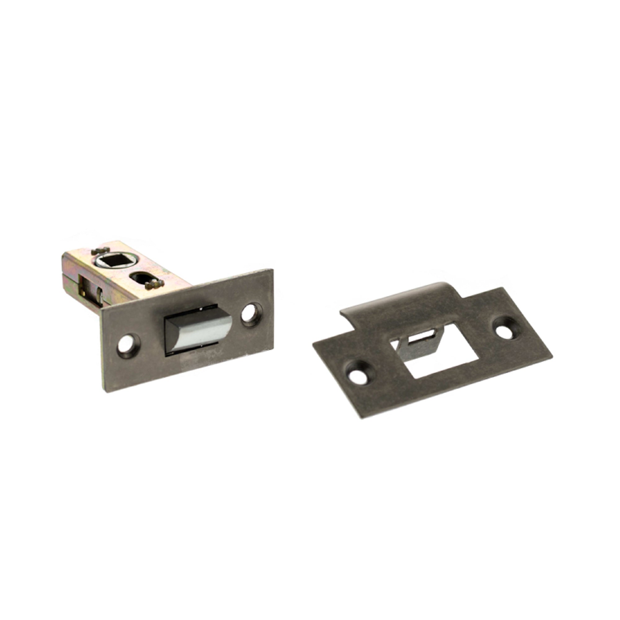 Atlantic Bolt Through Tubular Latch 2.5" - Distressed Silver