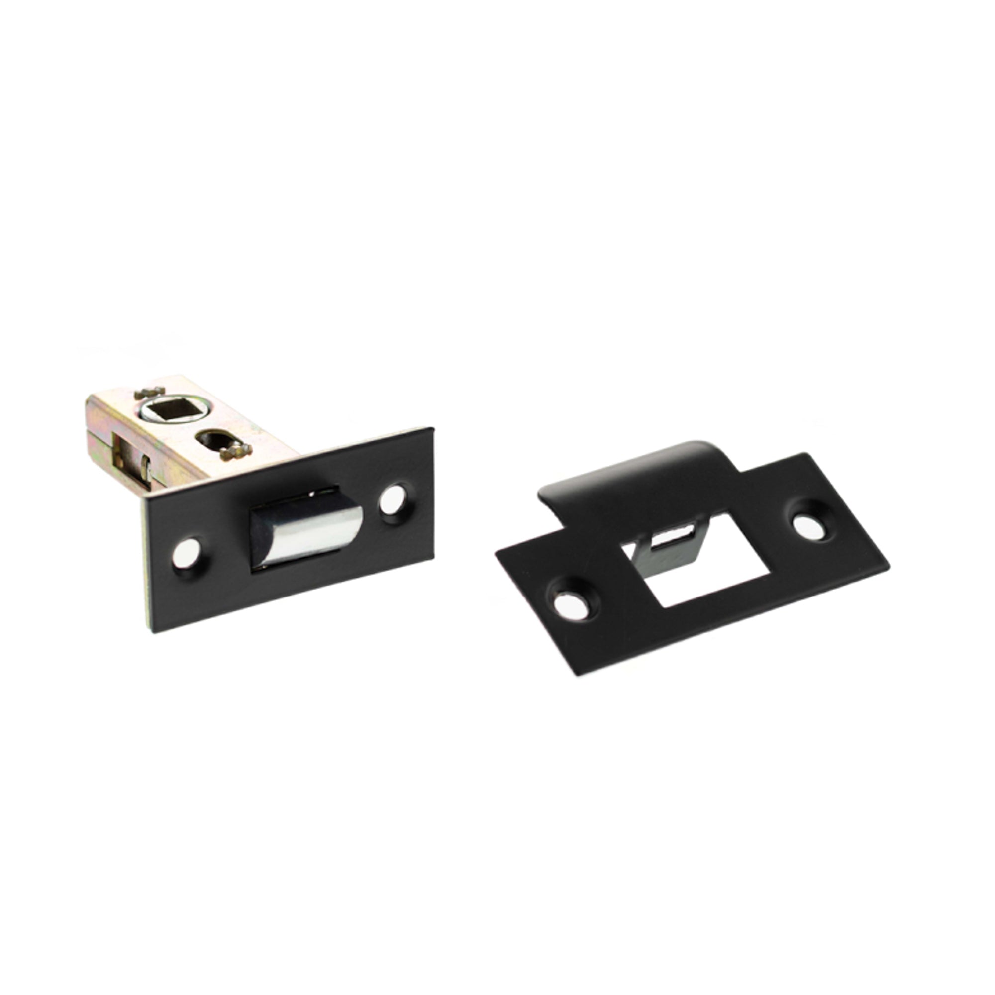 Atlantic Bolt Through Tubular Latch 2.5" - Matt Black