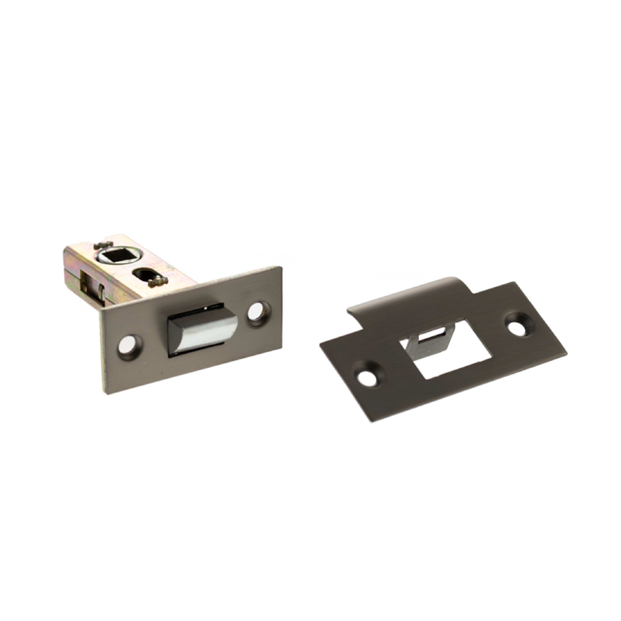 Atlantic Bolt Through Tubular Latch 2.5" - Matt Gun Metal