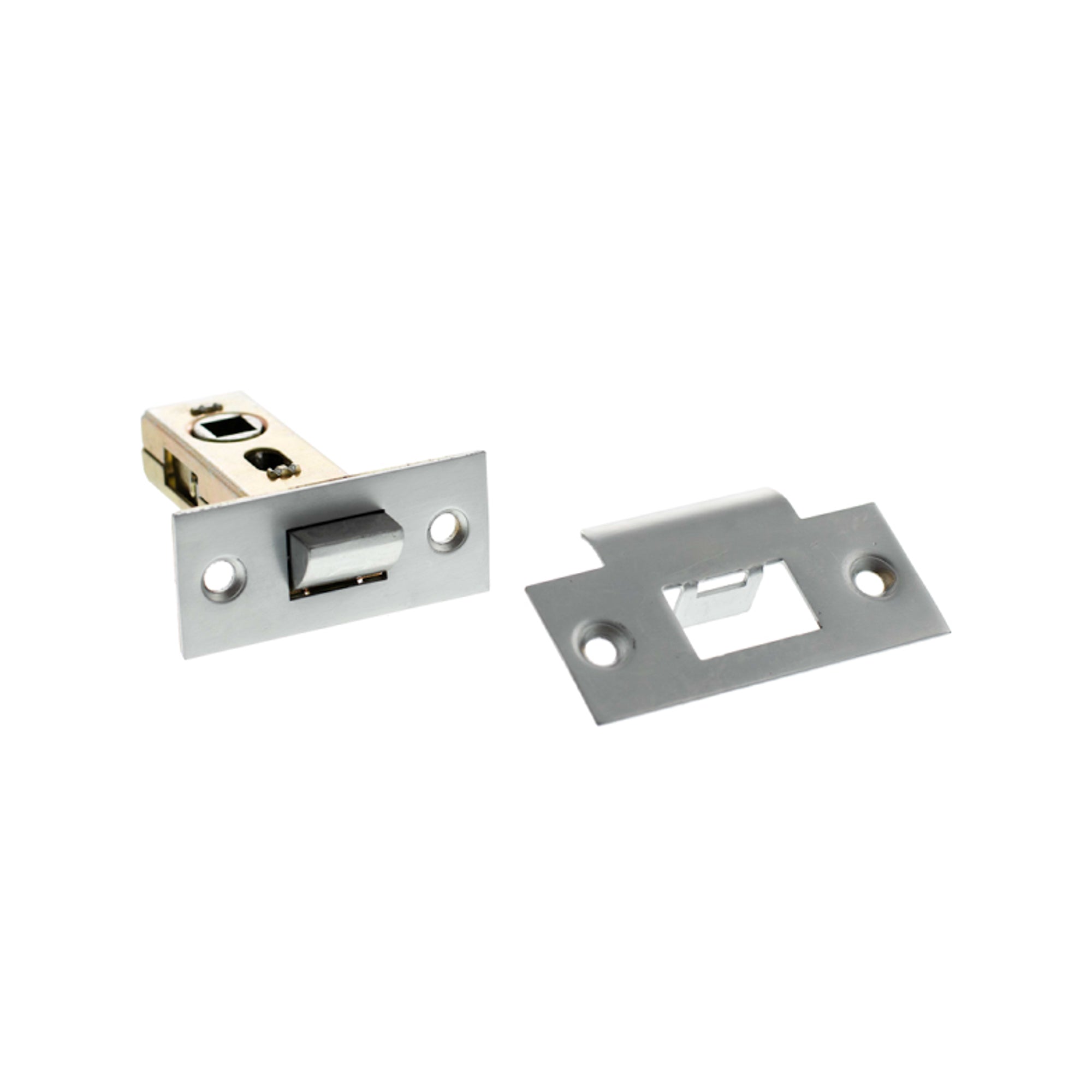 Atlantic Bolt Through Tubular Latch 2.5" - Satin Chrome