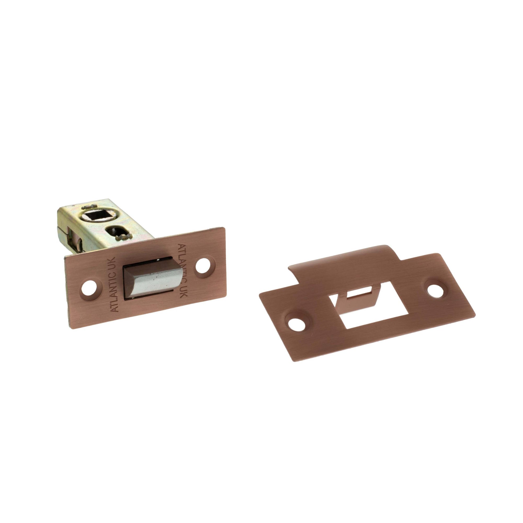 Atlantic Bolt Through Tubular Latch 2.5" - Urban Satin Copper