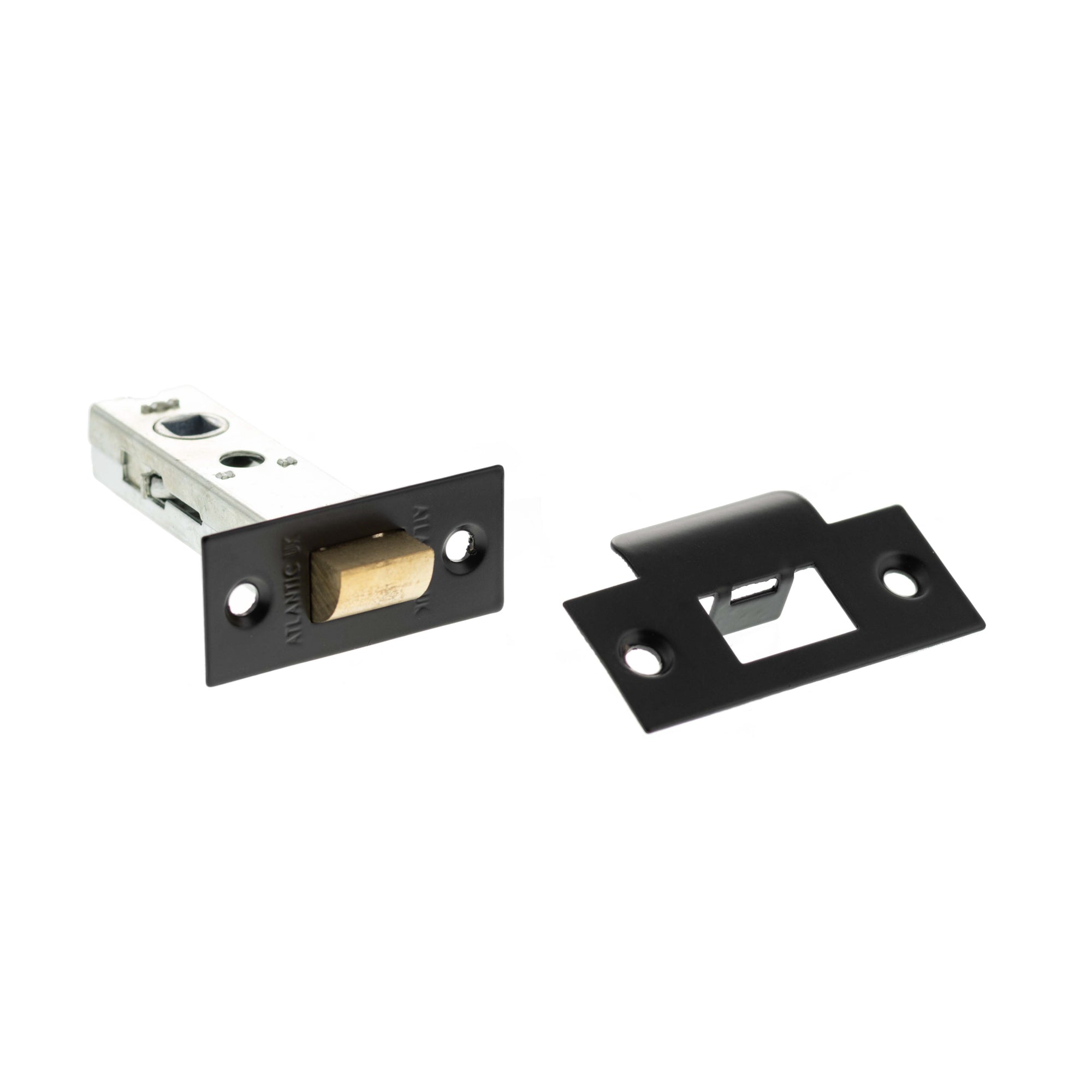 Atlantic Heavy Duty Bolt Through Tubular Latch 3" - Matt Black