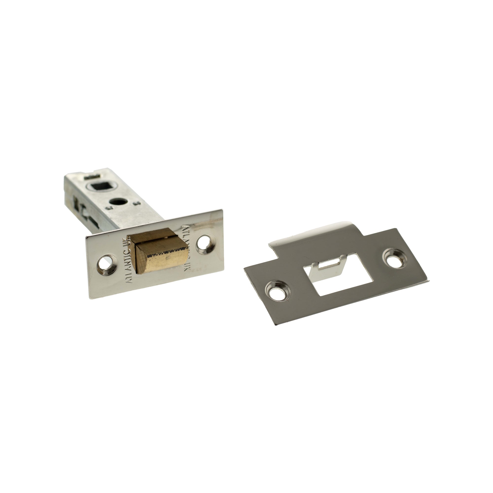 Atlantic Heavy Duty Bolt Through Tubular Latch 3" - Polished Nickel