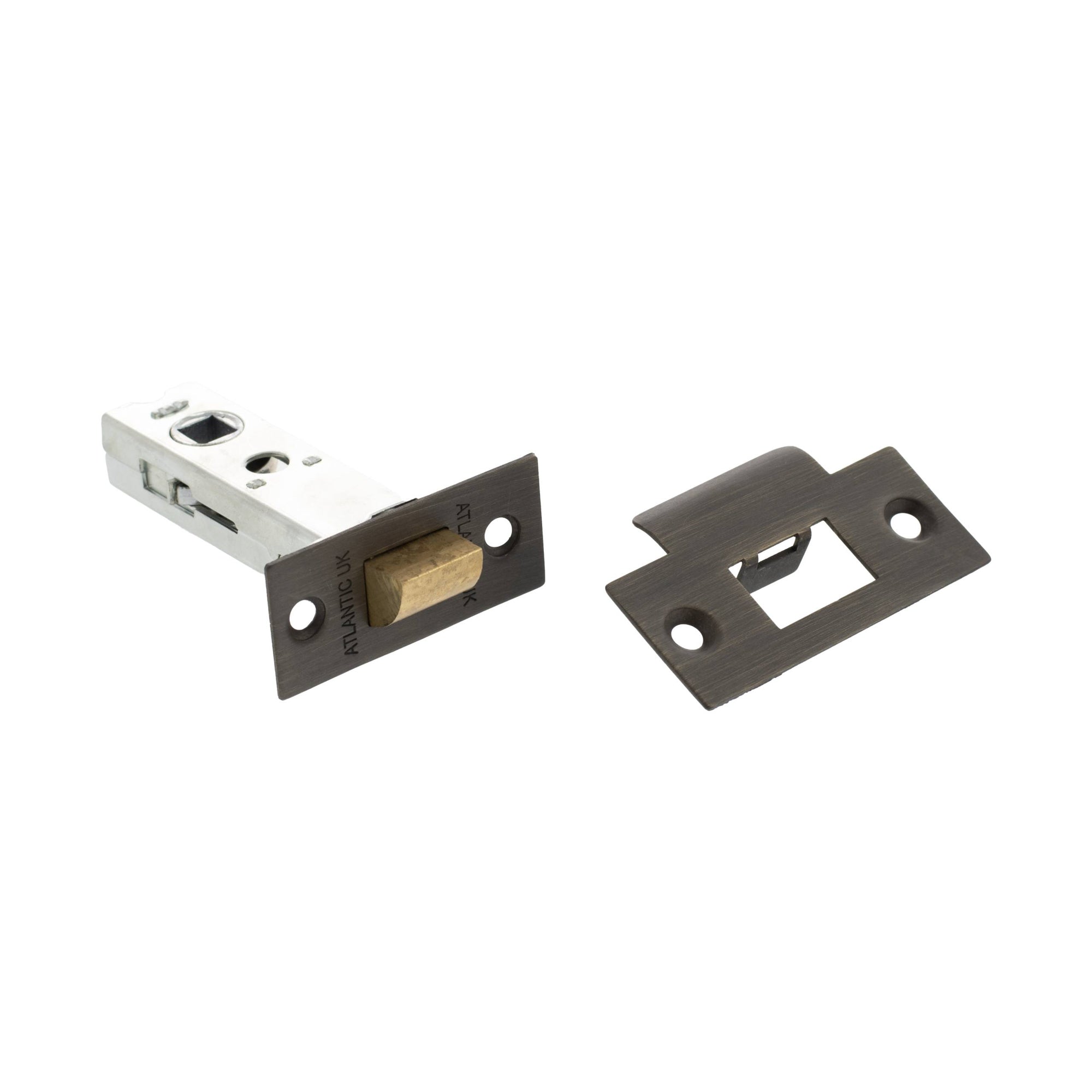 Atlantic Heavy Duty Bolt Through Tubular Latch 3" - Urban Bronze