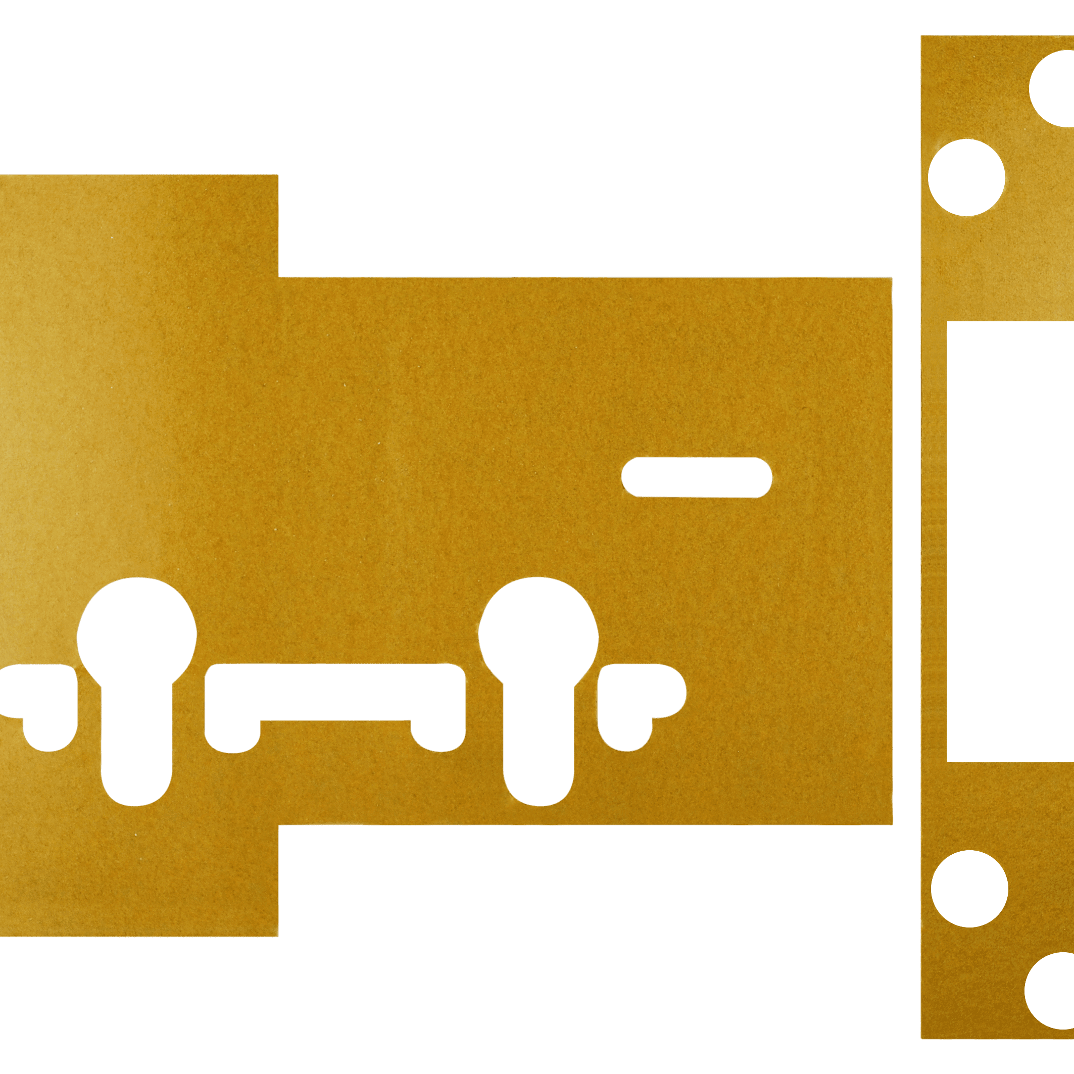 Atlantic Deadlock - Euro & 5LK Intumescent Lock Kit FD30 1mm