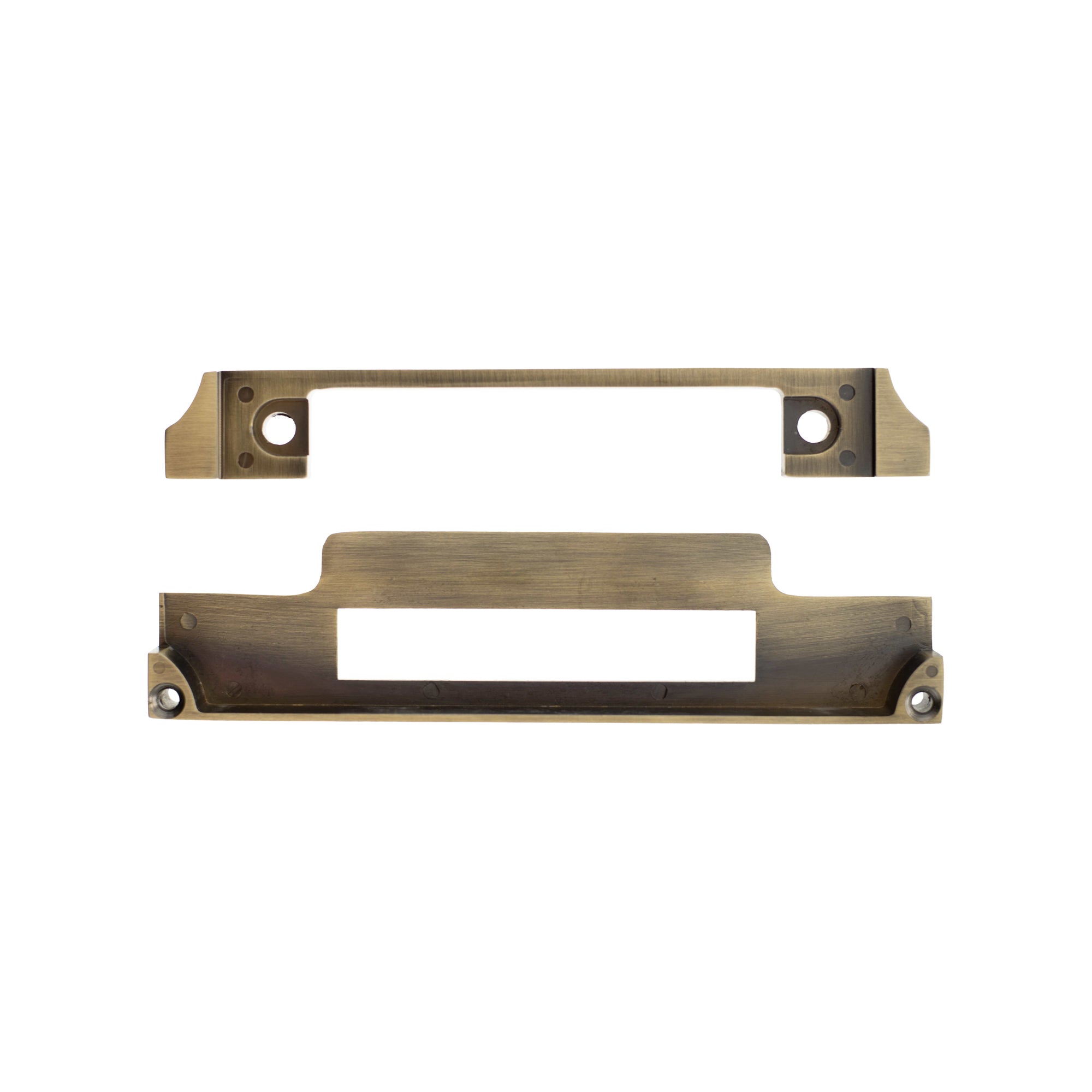 Atlantic Euro Sashlock Rebate Kit for 45mm+ doors - Antique Brass