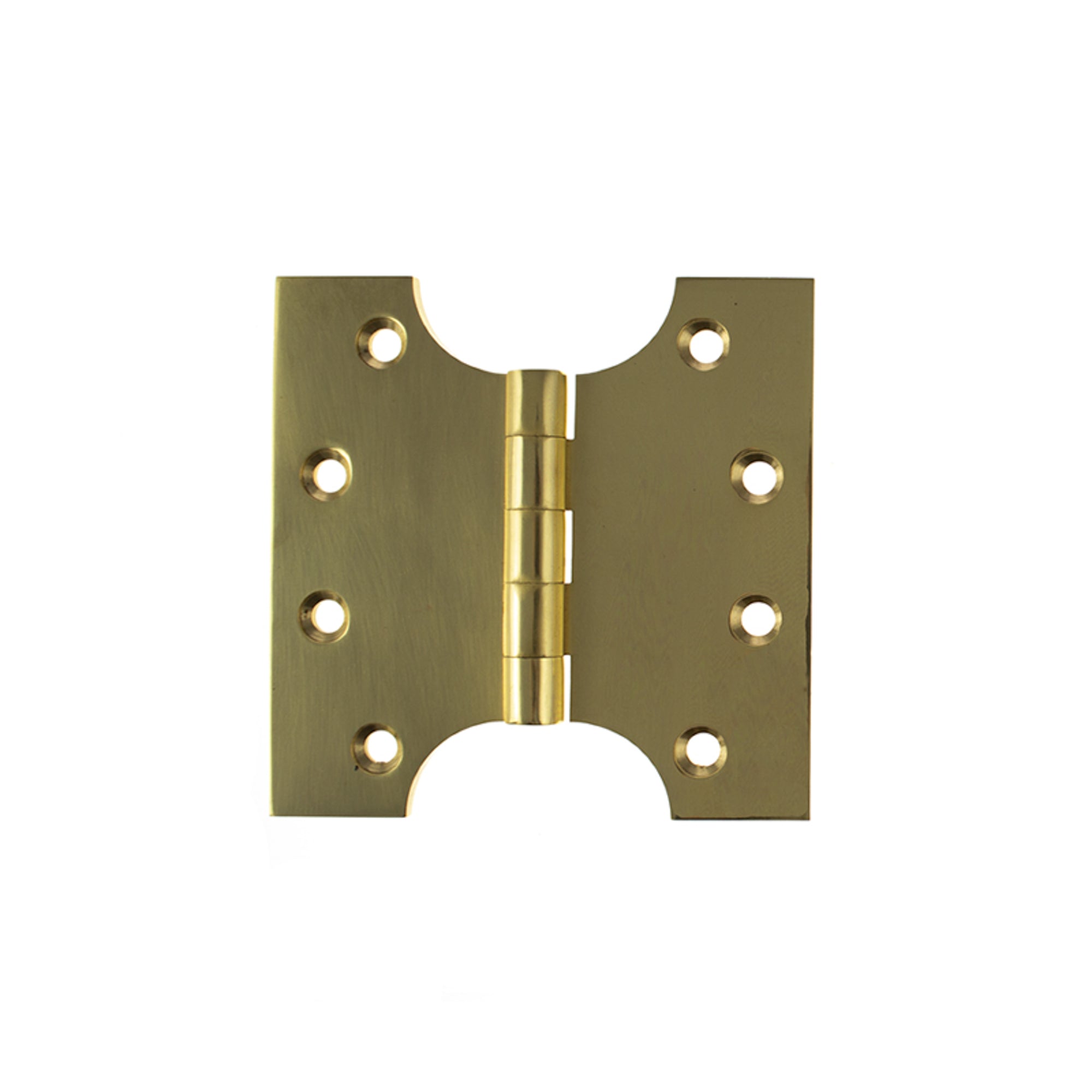 Atlantic (Solid Brass) Parliament Hinges 4" x 2" x 4mm - Polished Brass