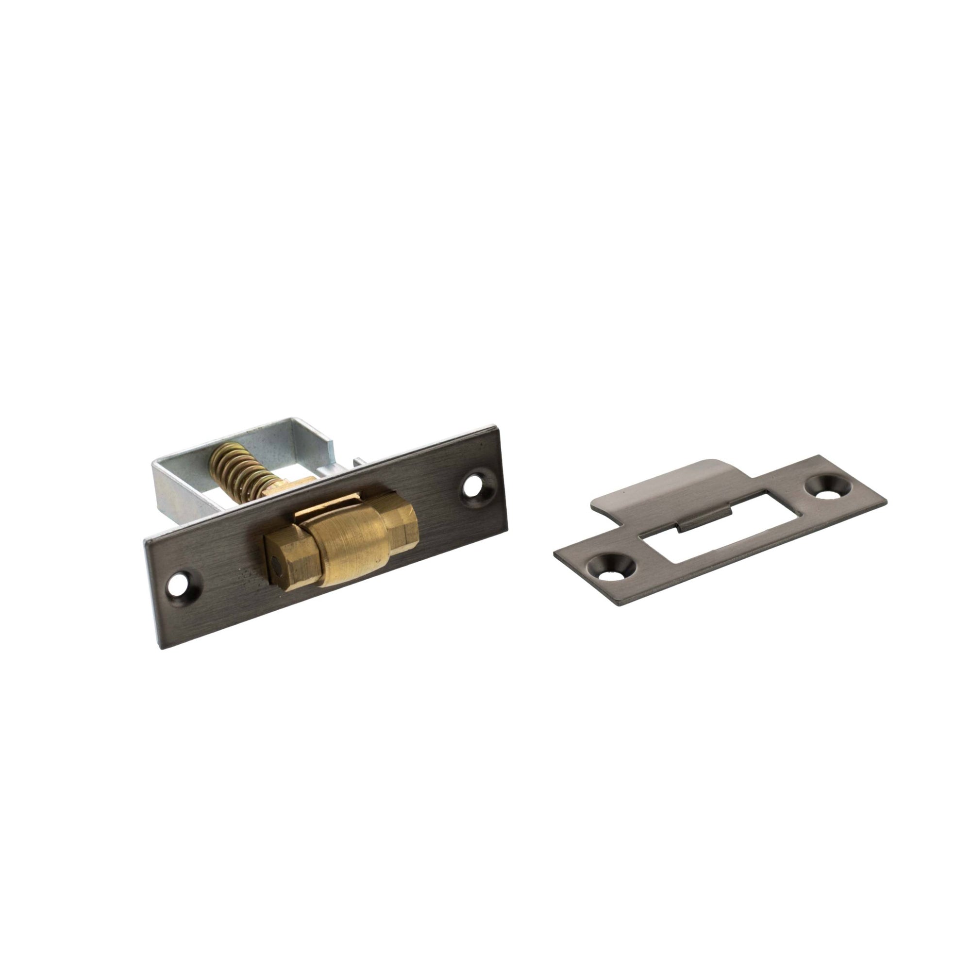 Atlantic Adjustable Architectural Heavy Duty Roller Catch - Matt Gun Metal