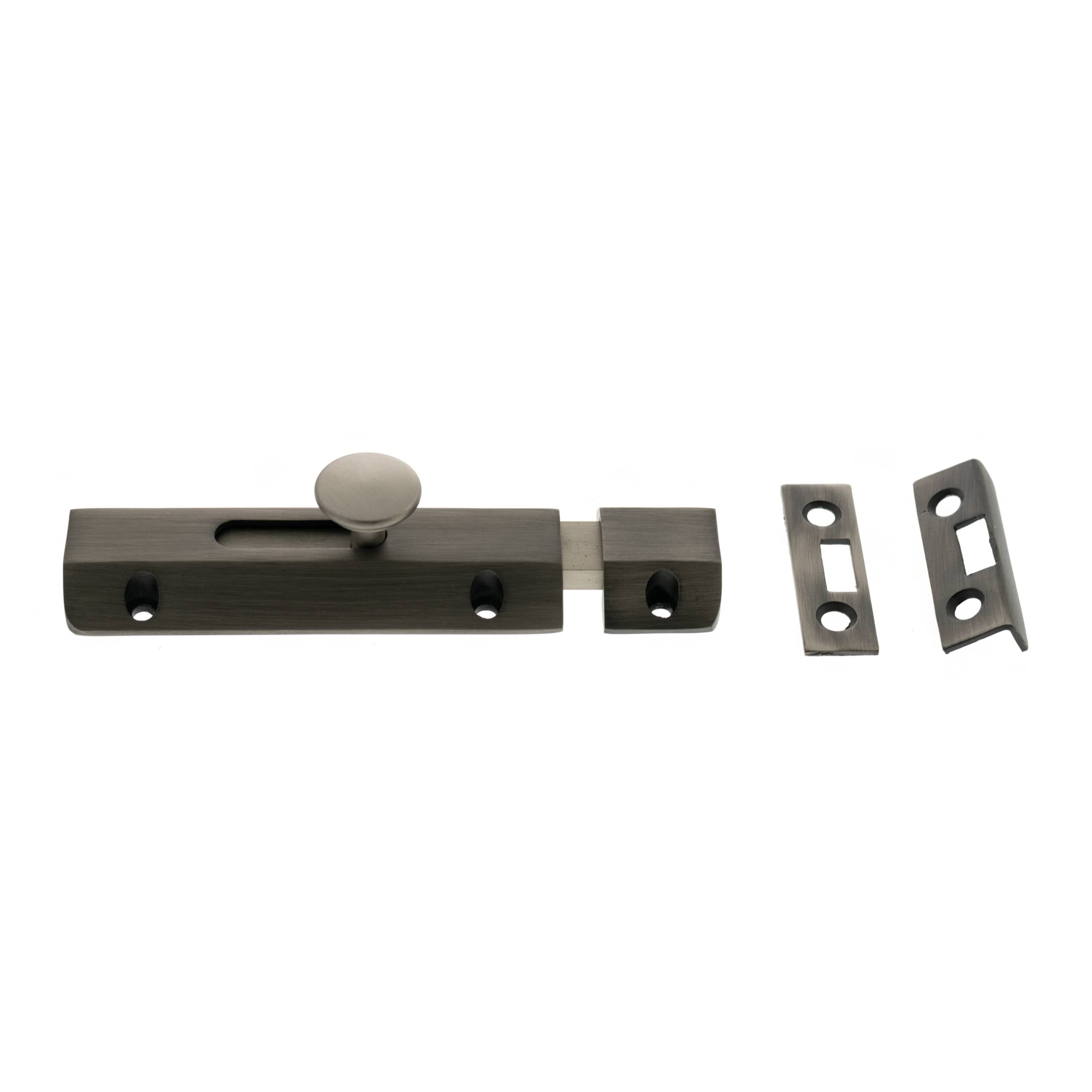 Atlantic Solid Brass Surface Door Bolt 4"