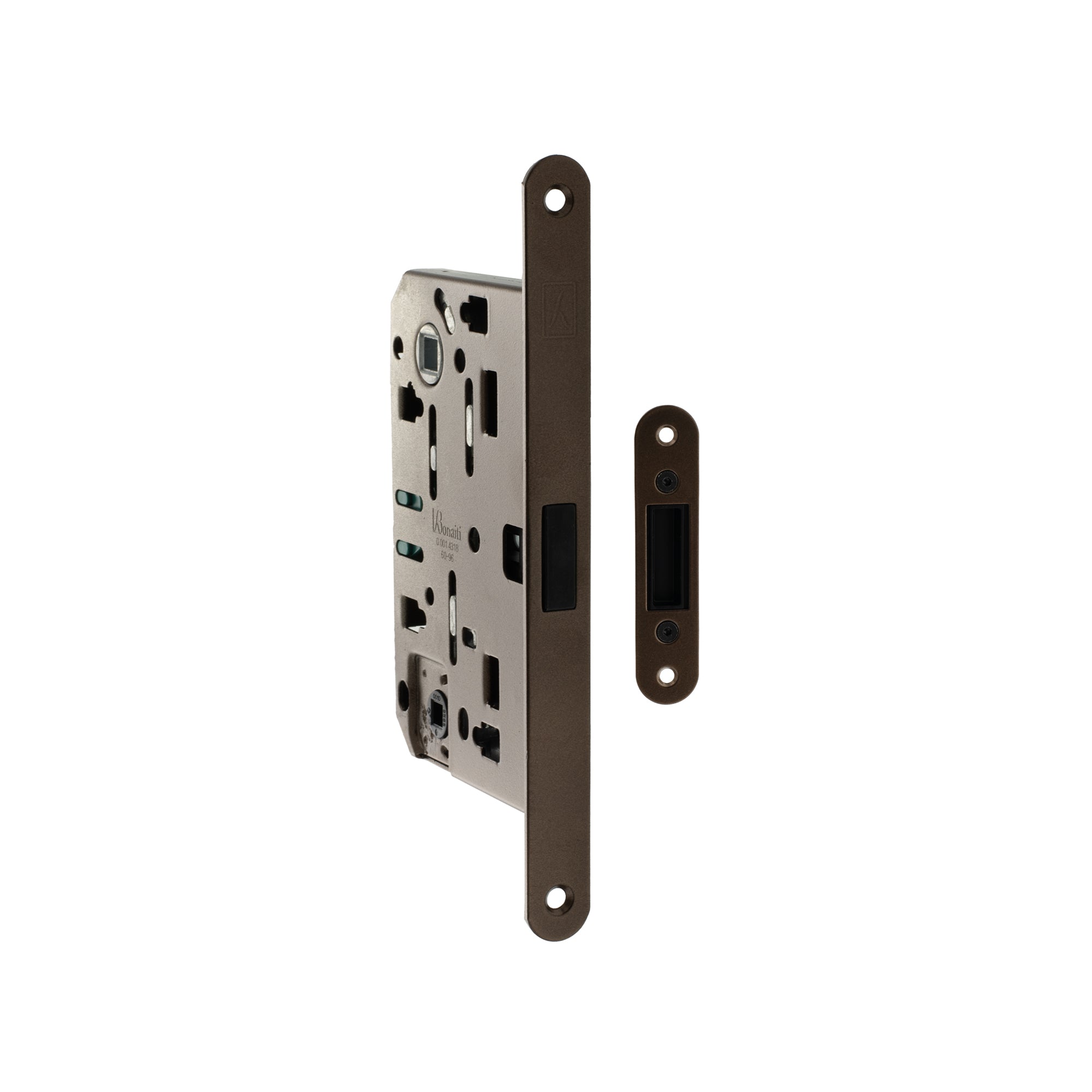 Bonaiti Polaris 2XT Magnetic Bathroom Lock 60mm backset - Bronze