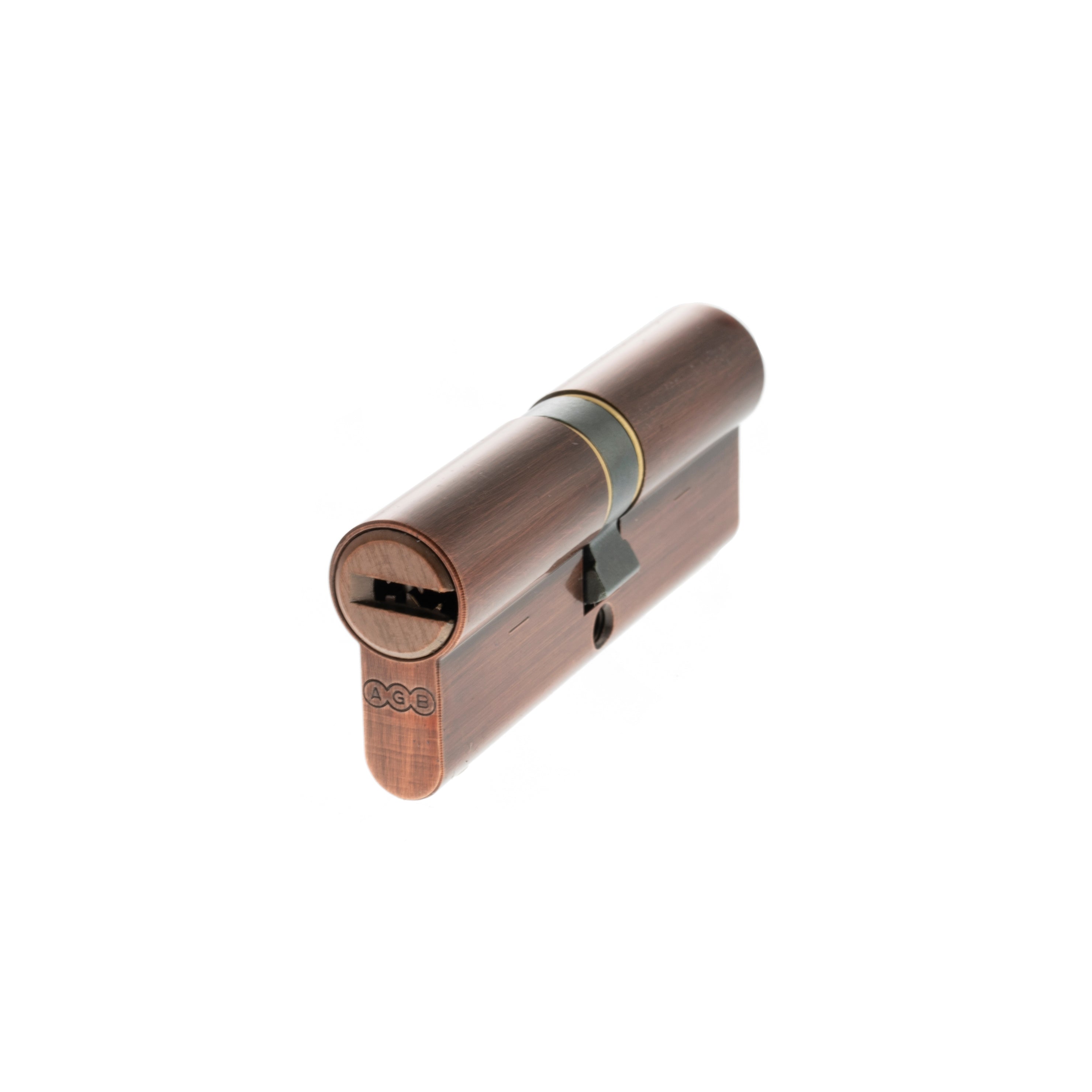 AGB Euro Profile 15 Pin Double Cylinder 40-40mm (80mm) - Copper
