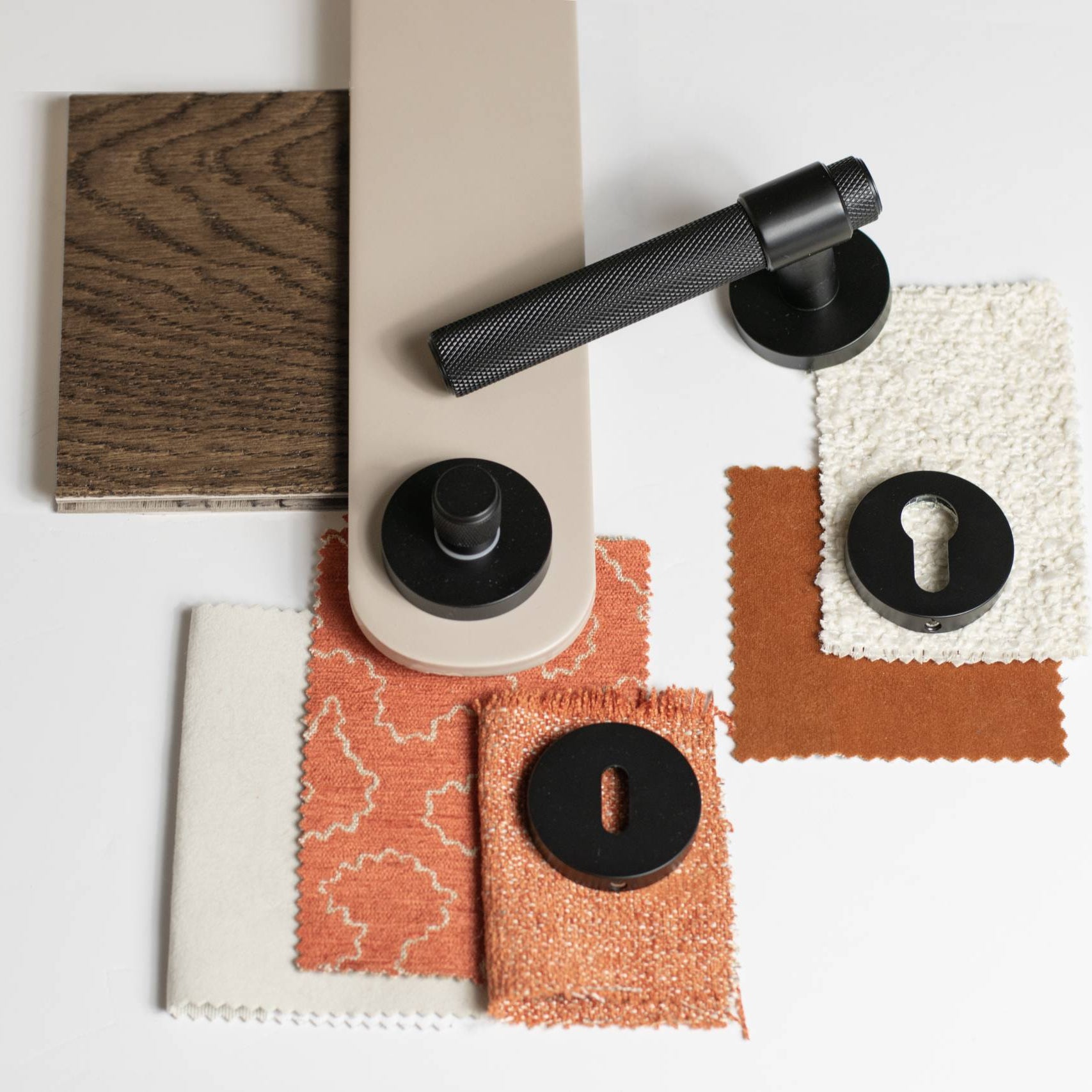 Senza Pari Knurled WC Turn and Release on Minimal Round Rose