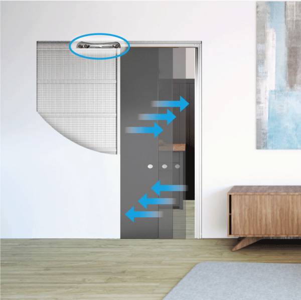 Ermetika EvoKit Pocket Door System Easy-Stop Soft Closing Kit 40kg