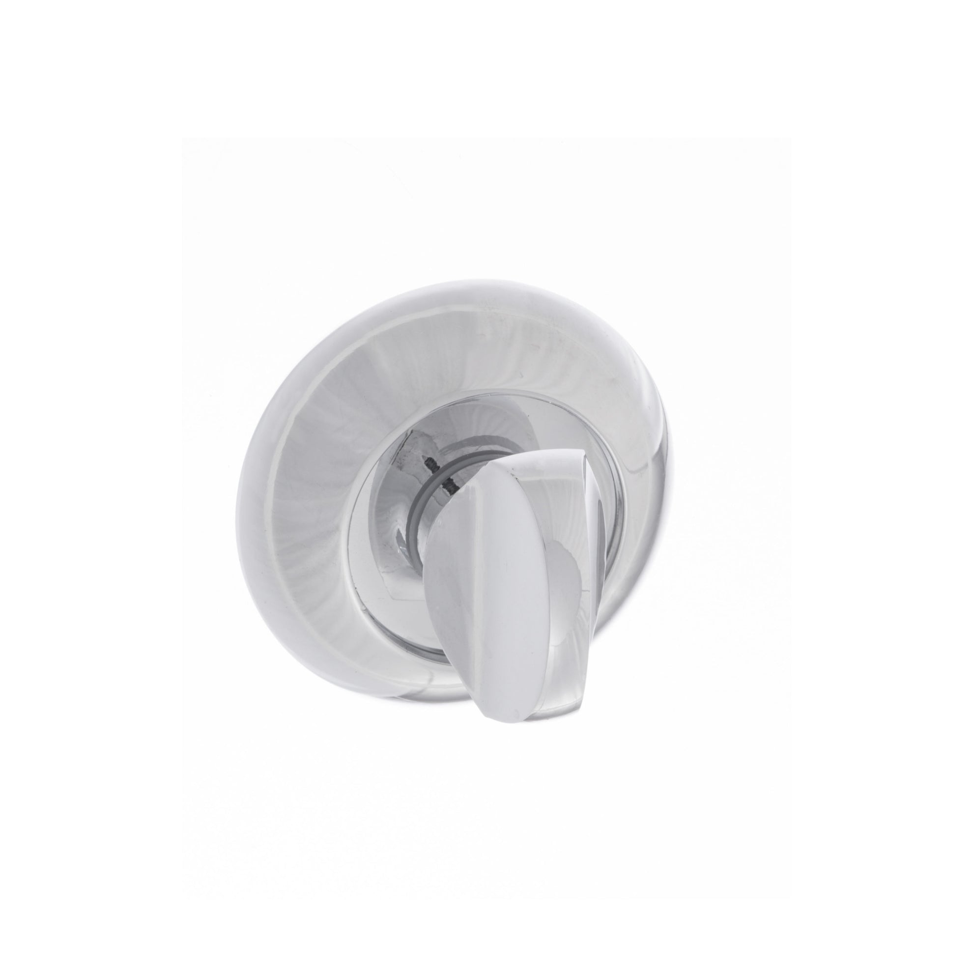 Mediterranean WC Turn and Release on Round "C" Rose - Polished Chrome