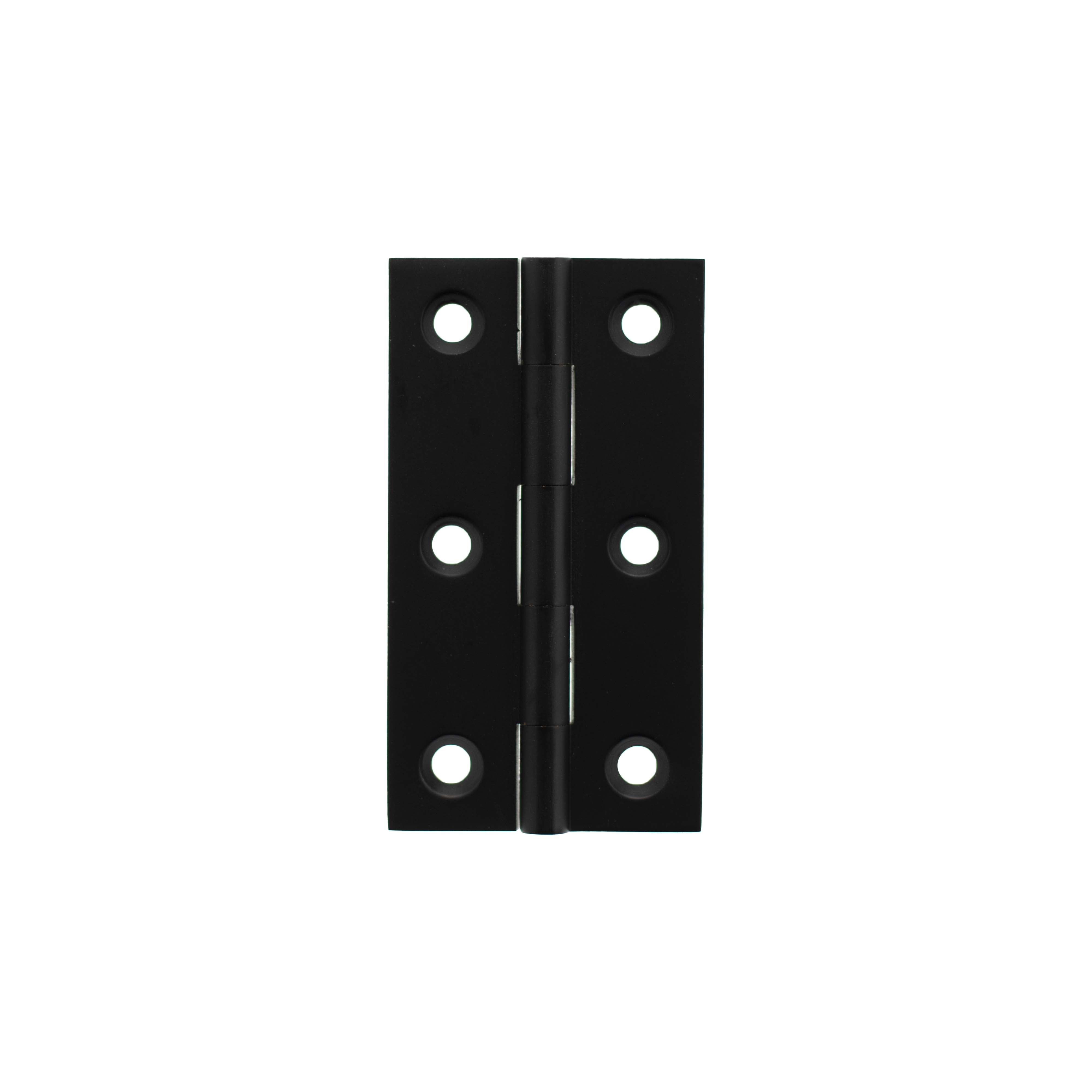 Millhouse Brass Cabinet Butt Hinges 64mm x 35mm x 2mm - Satin Nickel