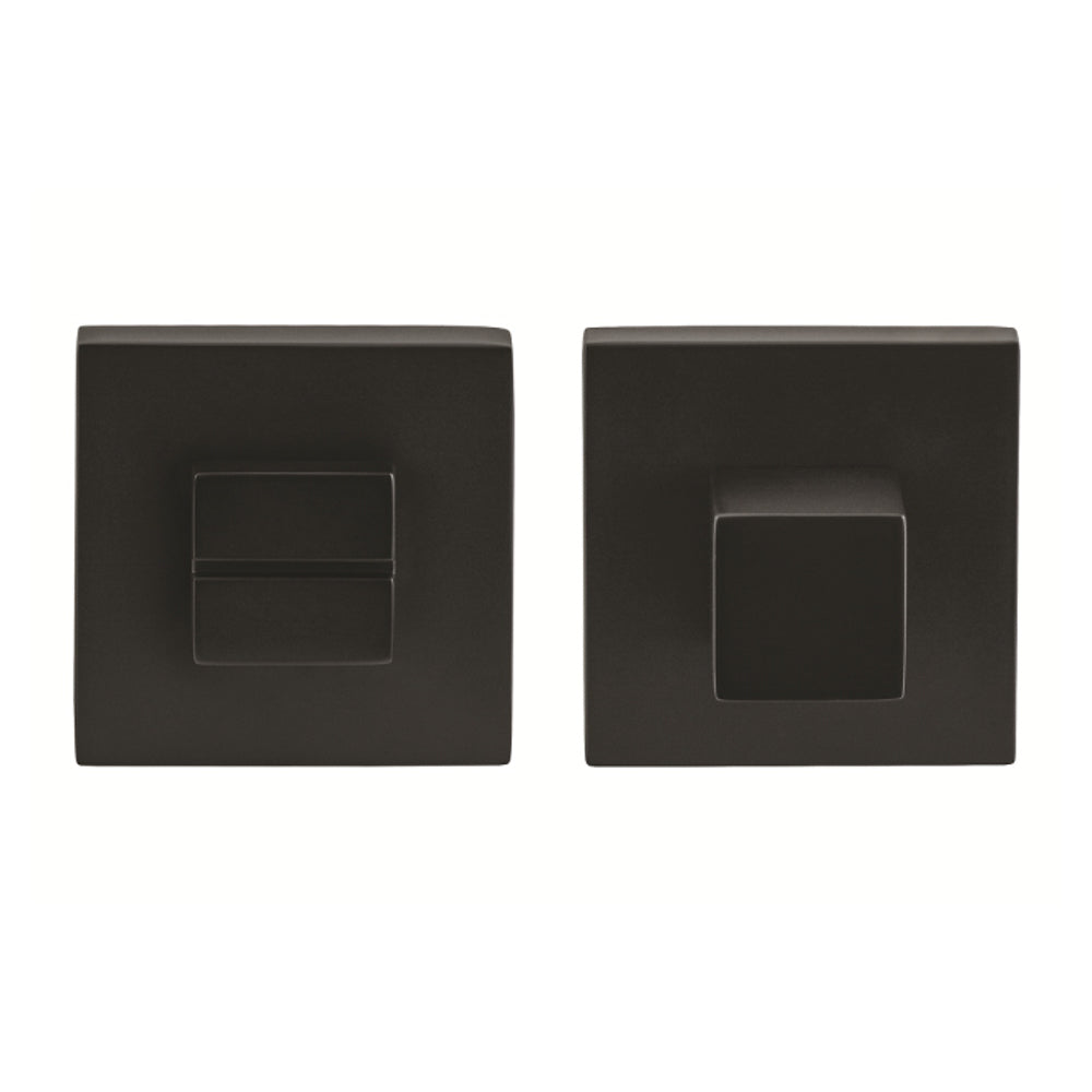 Oro & Oro WC Turn and Release on Square Rose - Matt Black