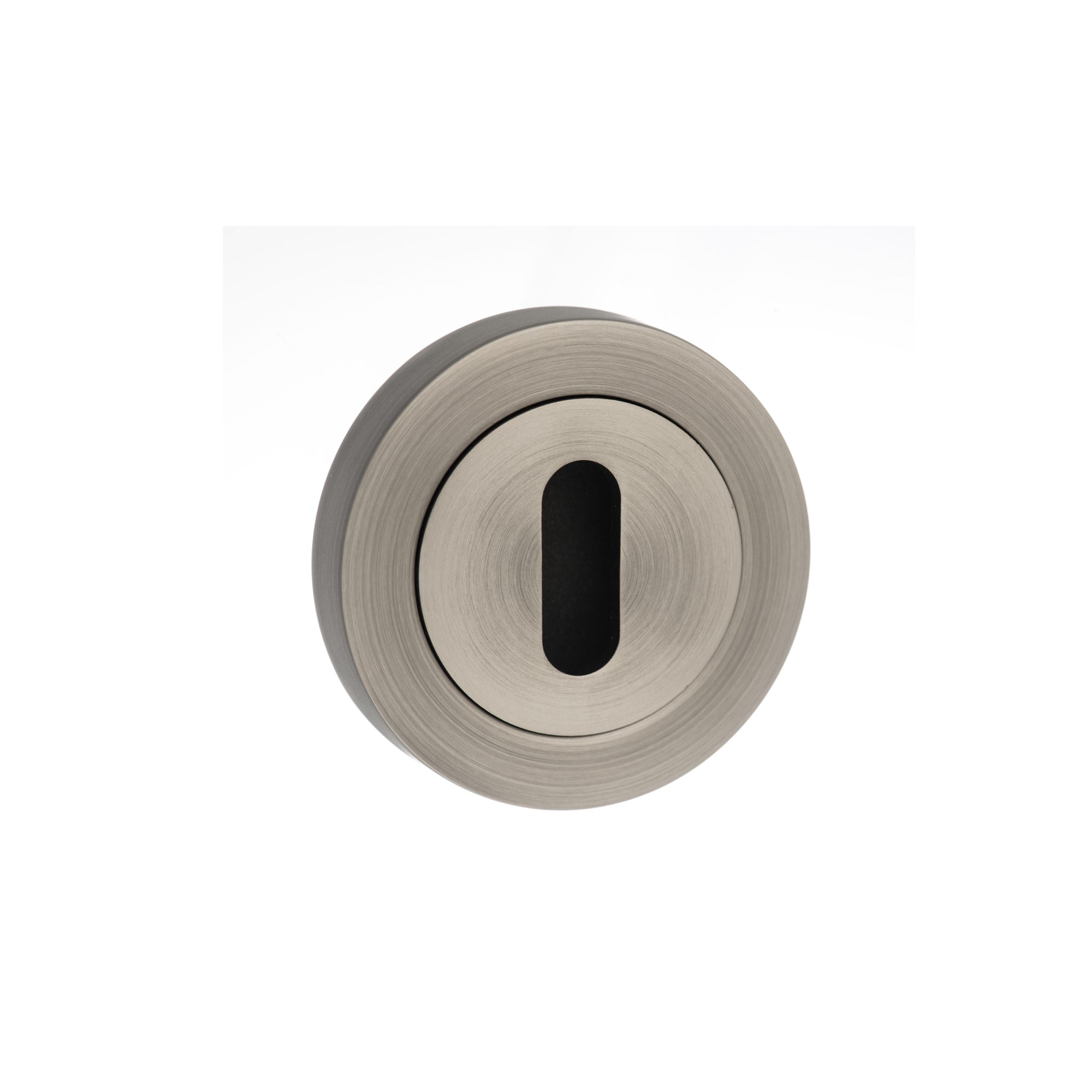 Old English Key Escutcheons - Matt Gun Metal