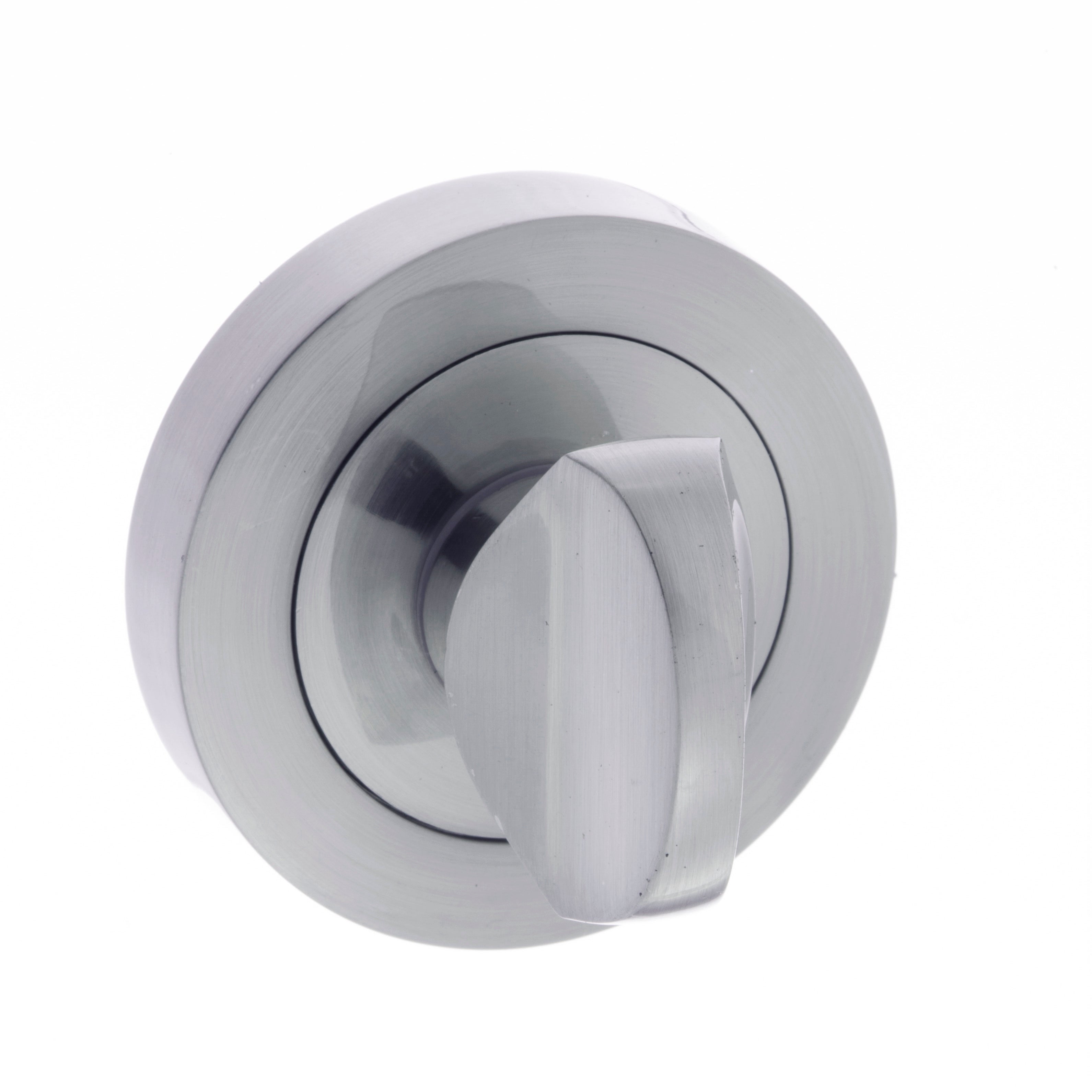 STATUS WC Turn and Release on Round Rose - Satin Chrome