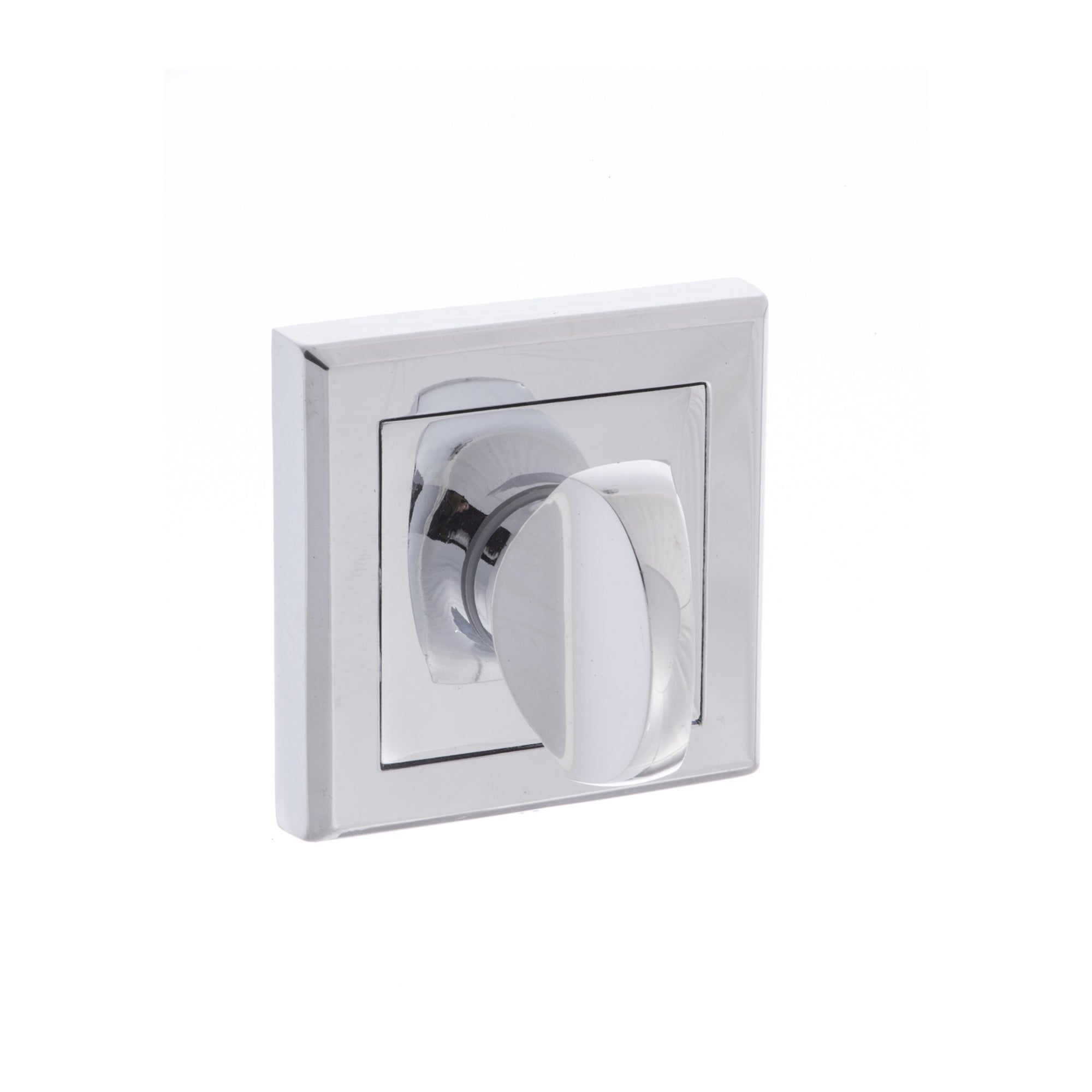 STATUS WC Turn and Release on Square Rose - Polished Chrome