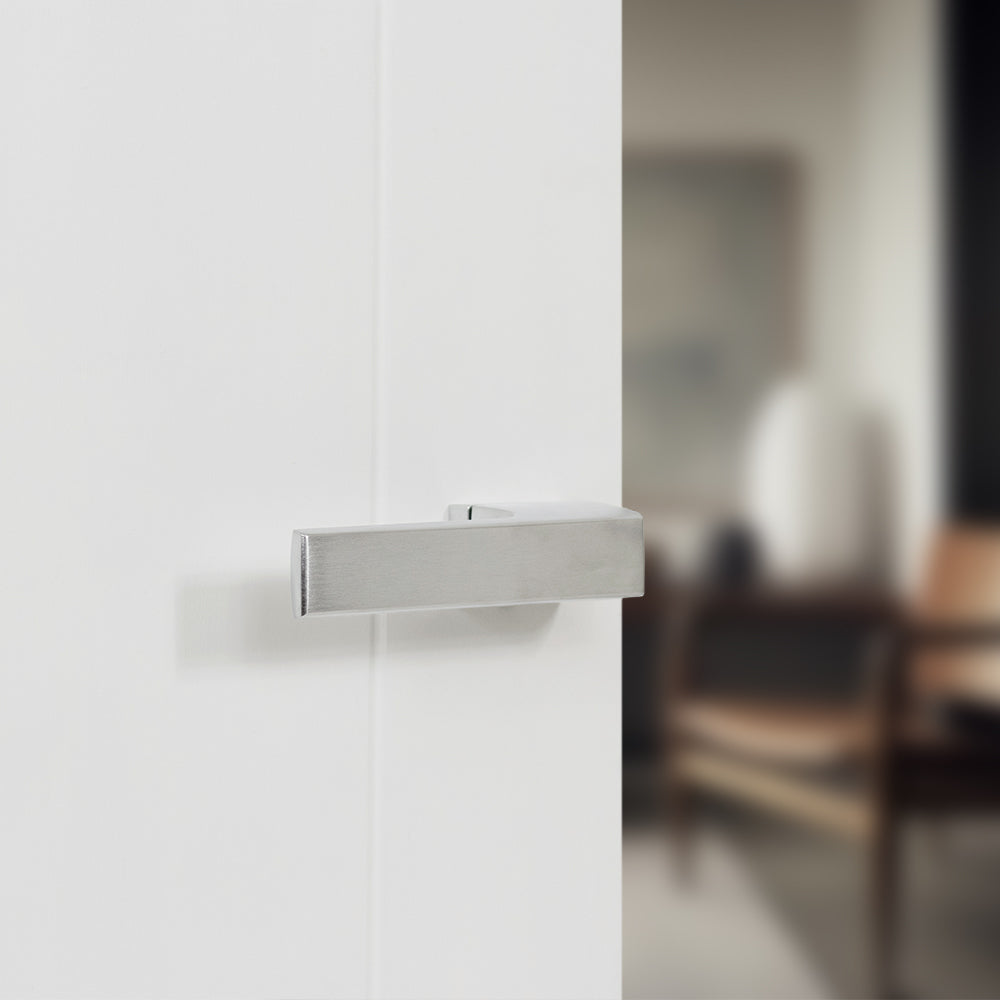Tupai Rapido RetaLine Panela Lever Door Handle on Long Rose