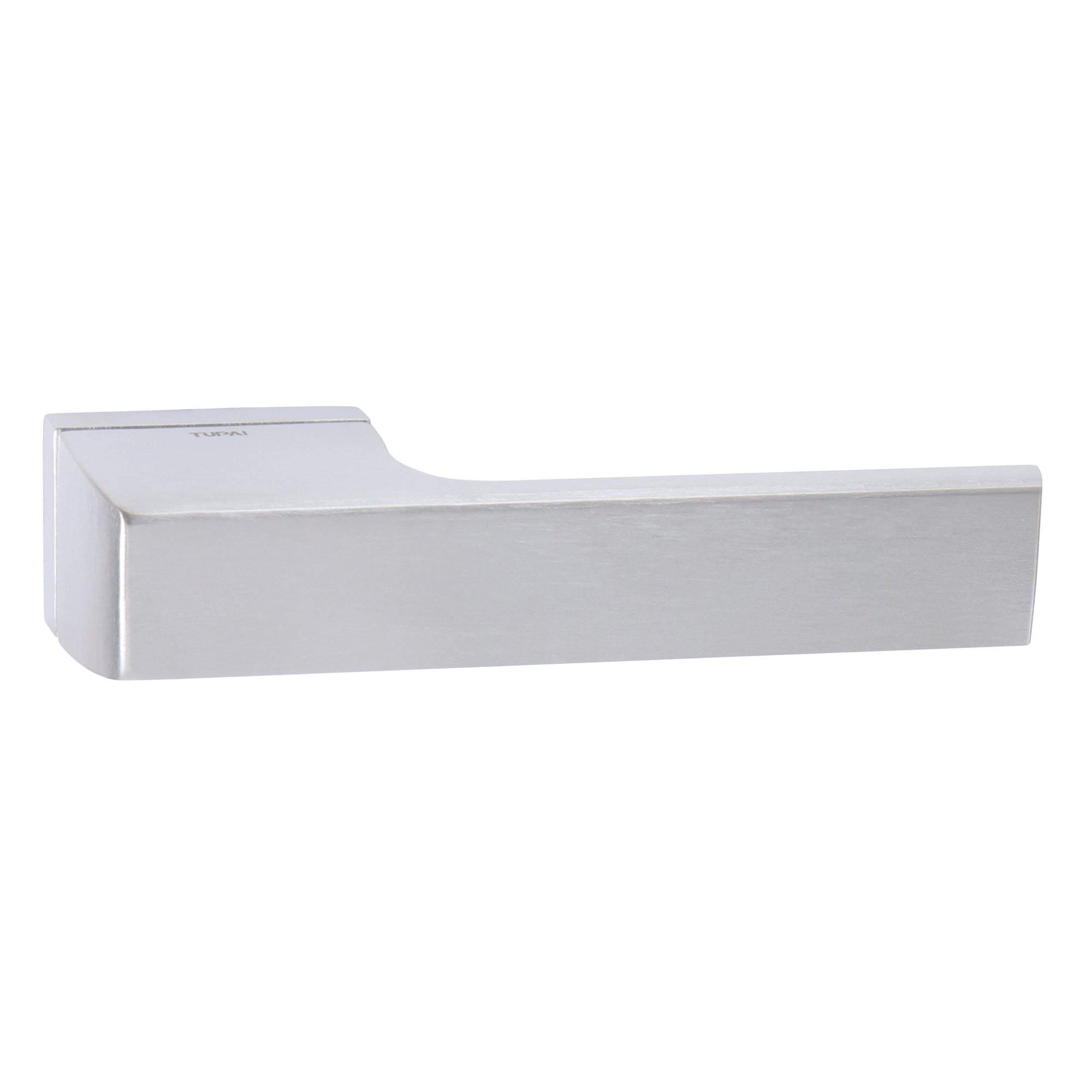 Tupai Rapido RetaLine Panela Lever Door Handle on Long Rose - Satin Chrome