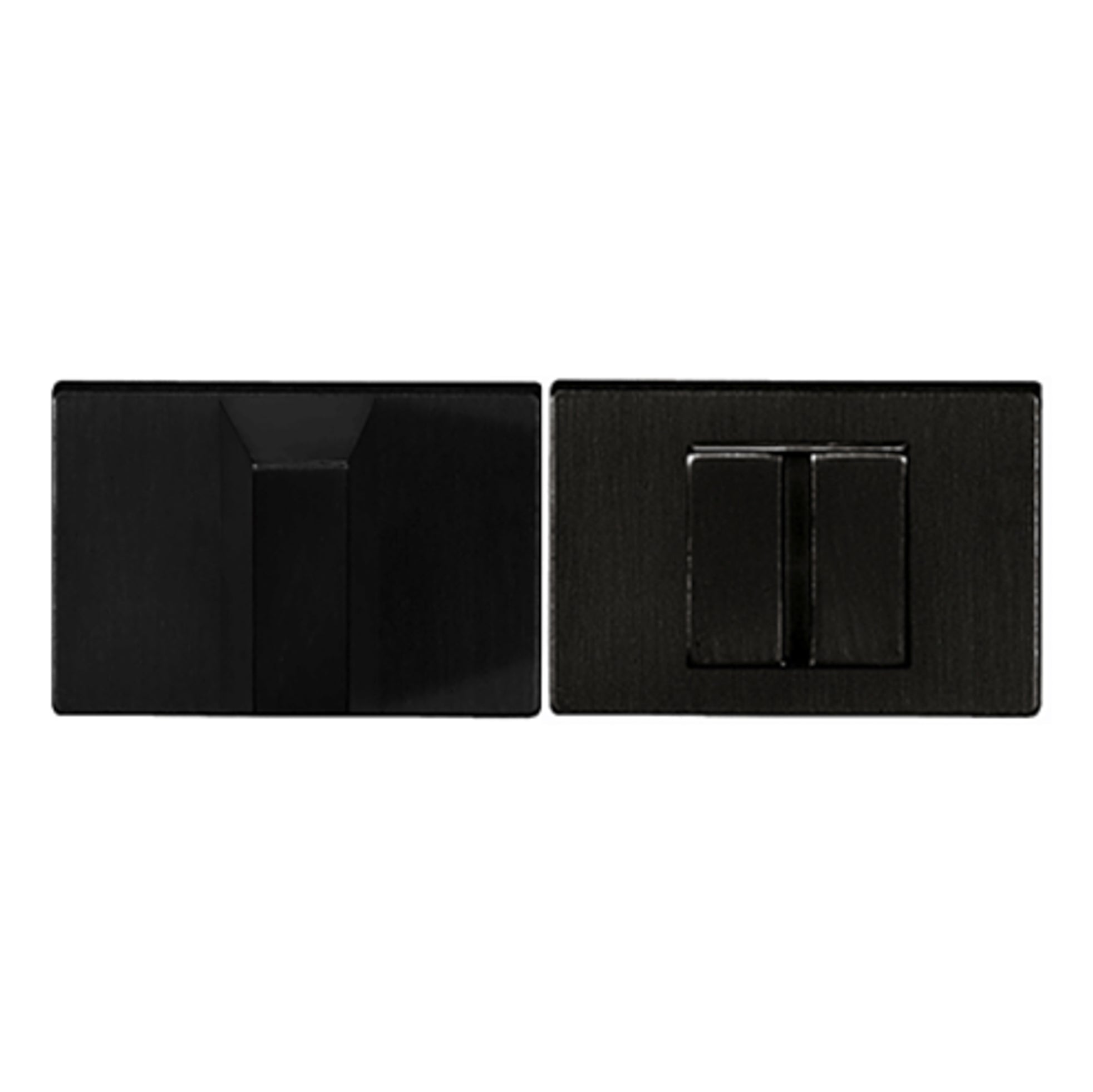 Tupai Rapido RetaLine/VersaLine WC Turn on Long Rose (bolt through fixing only) - Pearl Black