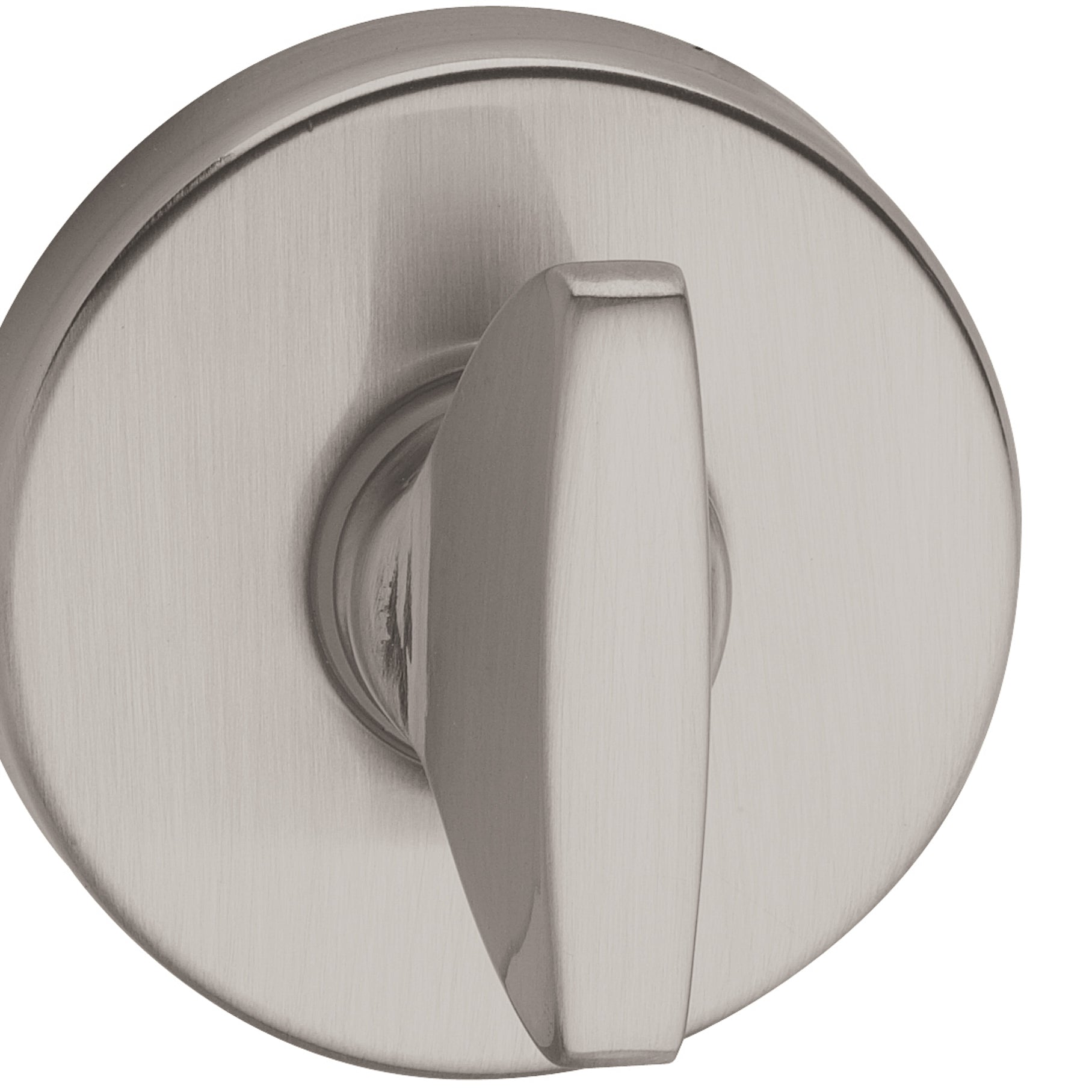 Tupai Rapido CurvaLine WC Turn on Round Rose (bolt through fixing only) - Pearl Nickel