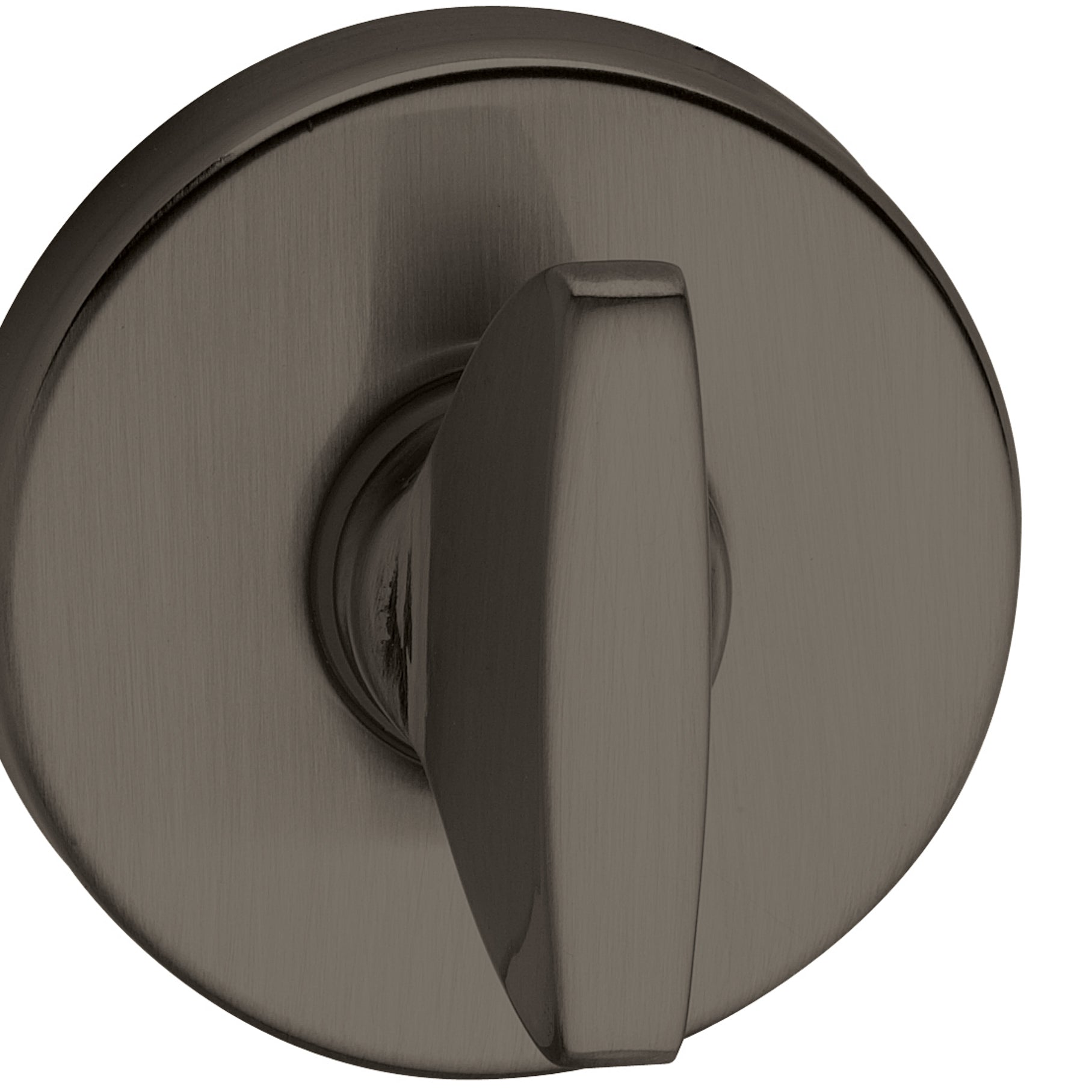 Tupai Rapido CurvaLine WC Turn on Round Rose (bolt through fixing only) - Titanium