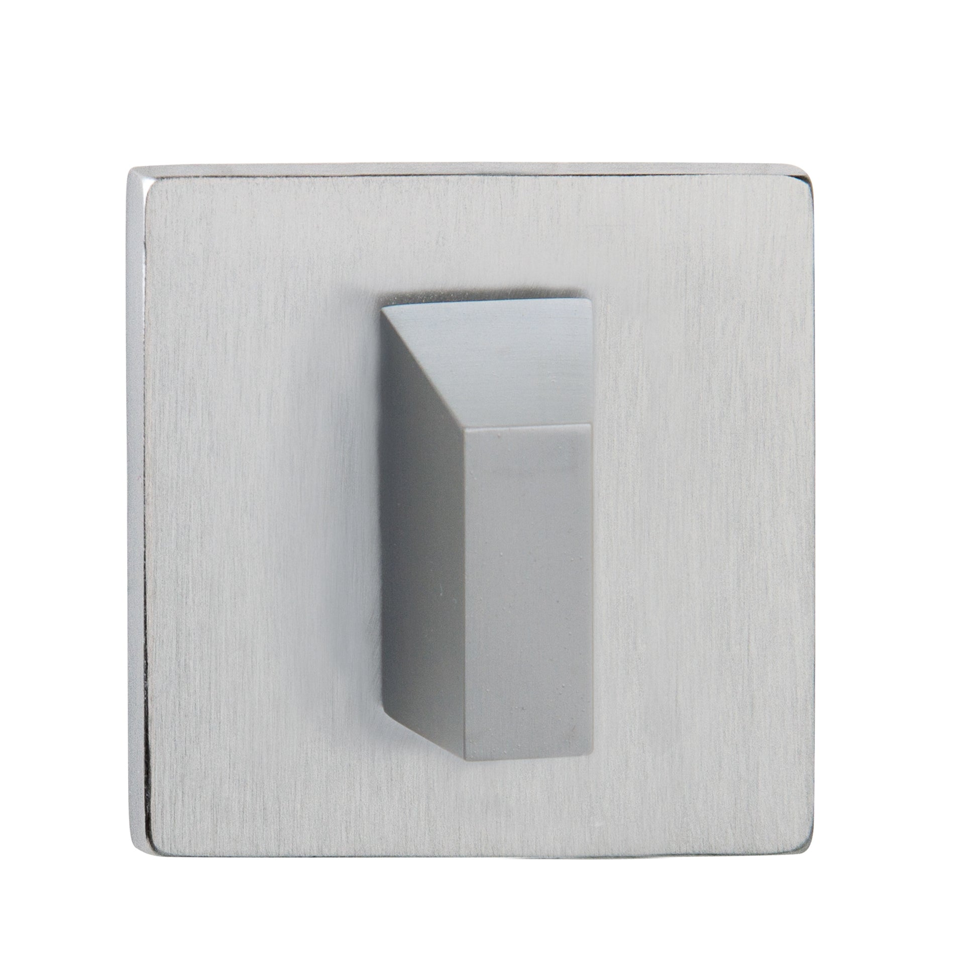 Tupai Rapido 5S Line WC Turn on 5mm Slimline Square Rose (bolt through fixing only) - Satin Chrome