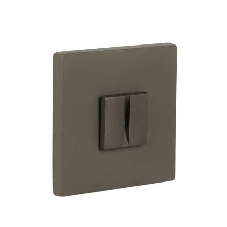 Tupai Rapido 5S Line WC Turn on 5mm Slimline Square Rose (bolt through fixing only)
