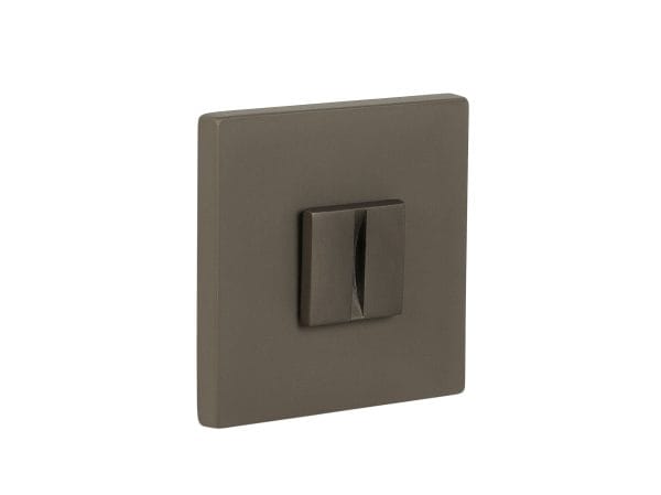 Tupai Rapido 5S Line WC Turn on 5mm Slimline Square Rose (bolt through fixing only)