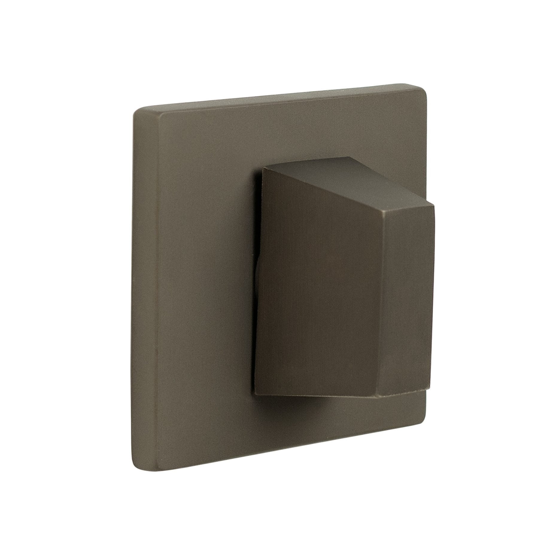 Tupai Rapido 5S Line WC Turn on 5mm Slimline Square Rose (bolt through fixing only) - Titanium