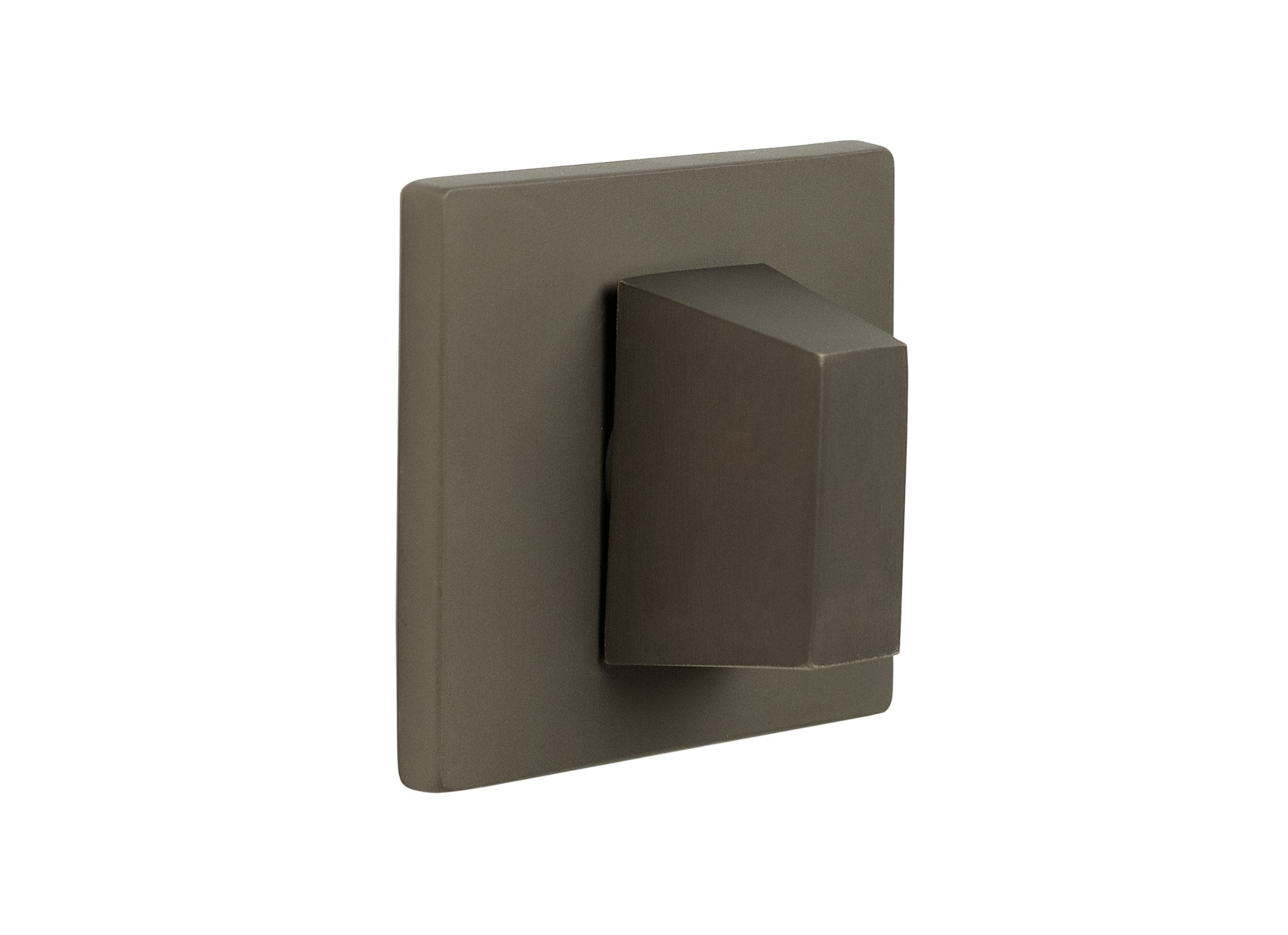 Tupai Rapido 5S Line WC Turn on 5mm Slimline Square Rose (bolt through fixing only) - Titanium