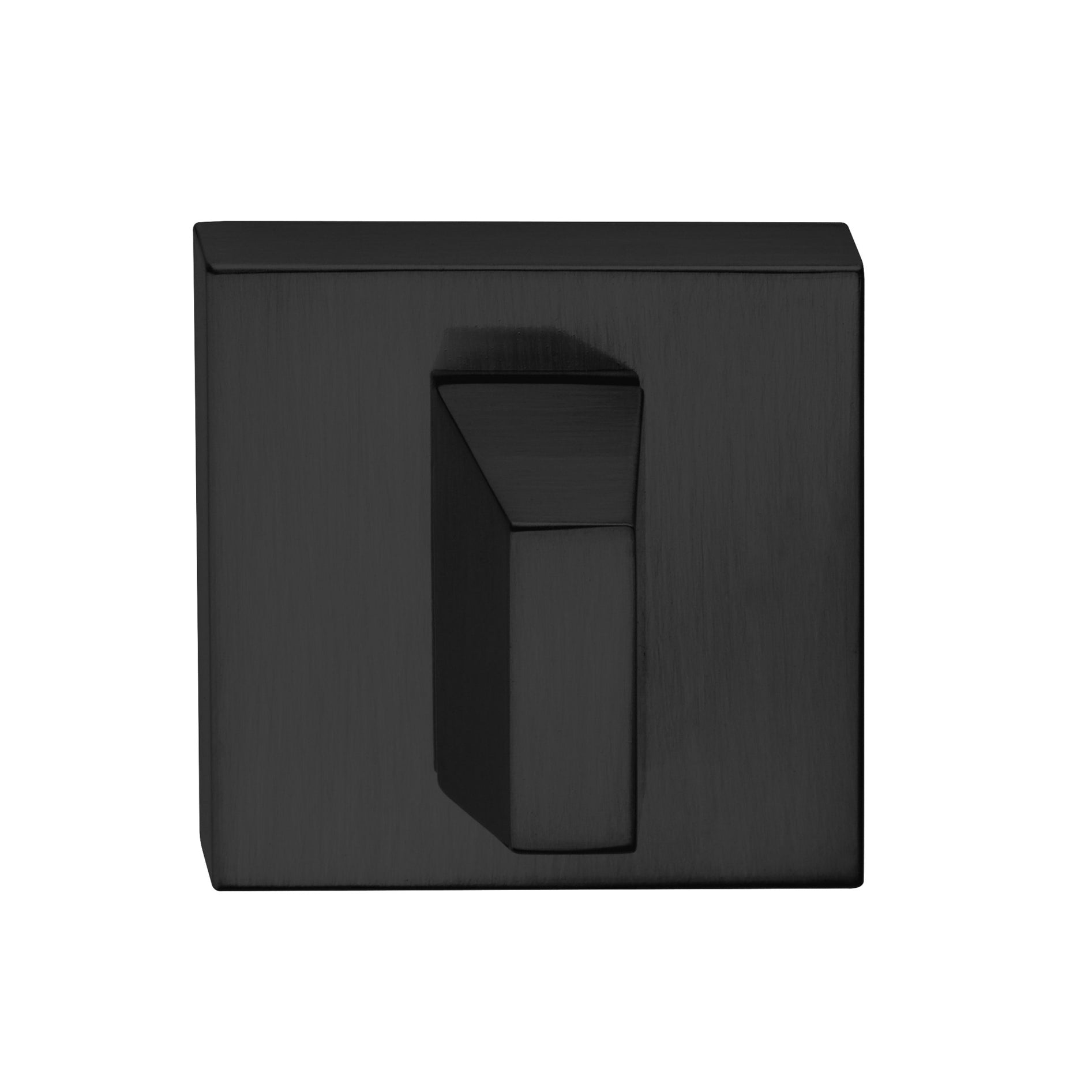 Tupai Rapido Curva/QuadraLine WC Turn on Square Rose (bolt through fixing only) - Pearl Black