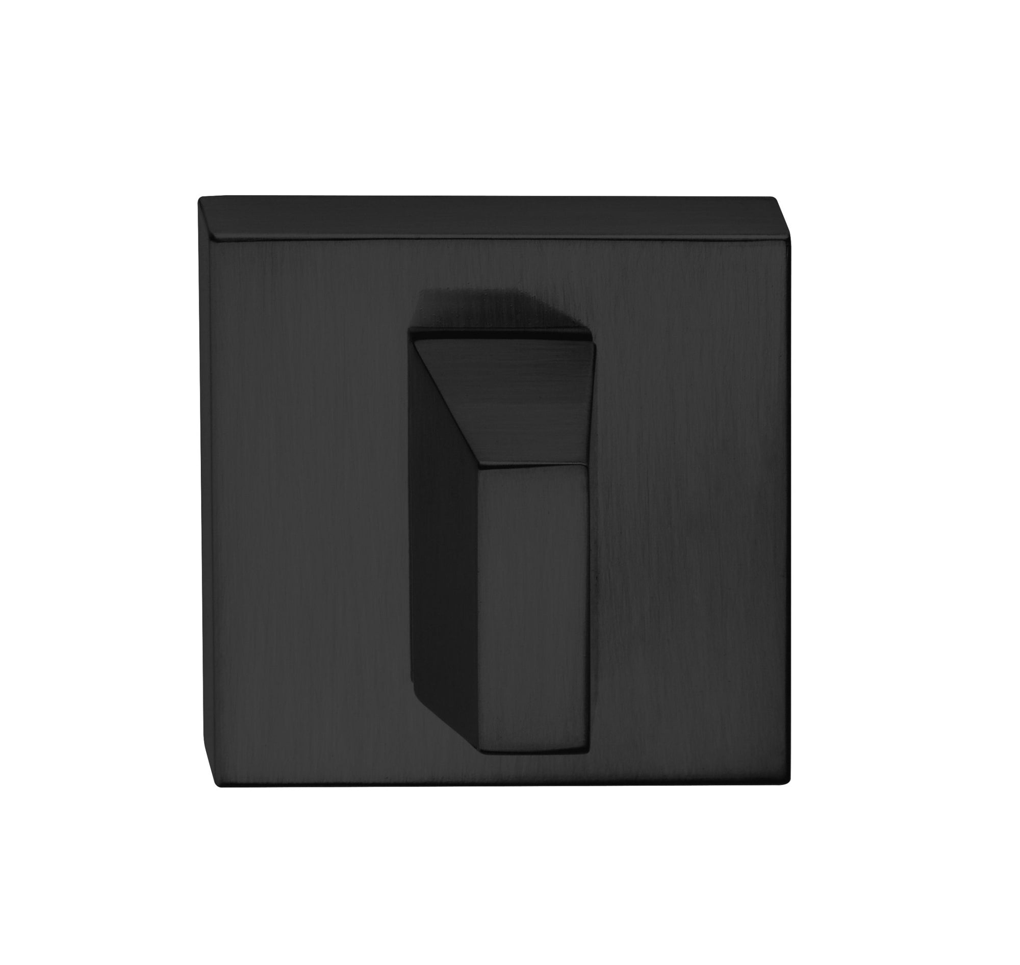 Tupai Rapido Curva/QuadraLine WC Turn on Square Rose (bolt through fixing only) - Pearl Black