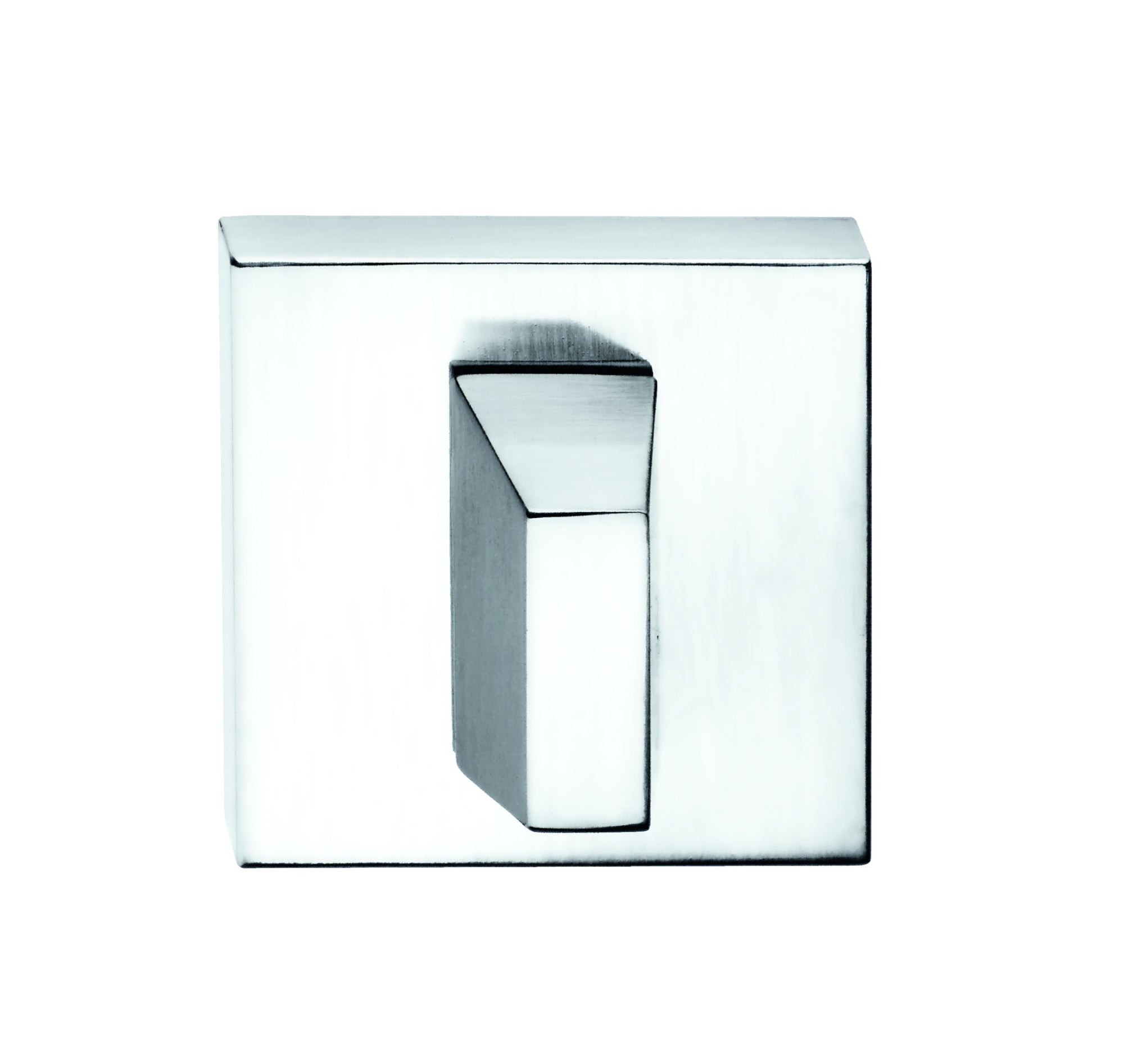 Tupai Rapido Curva/QuadraLine WC Turn on Square Rose (bolt through fixing only) - Bright Polished Chrome