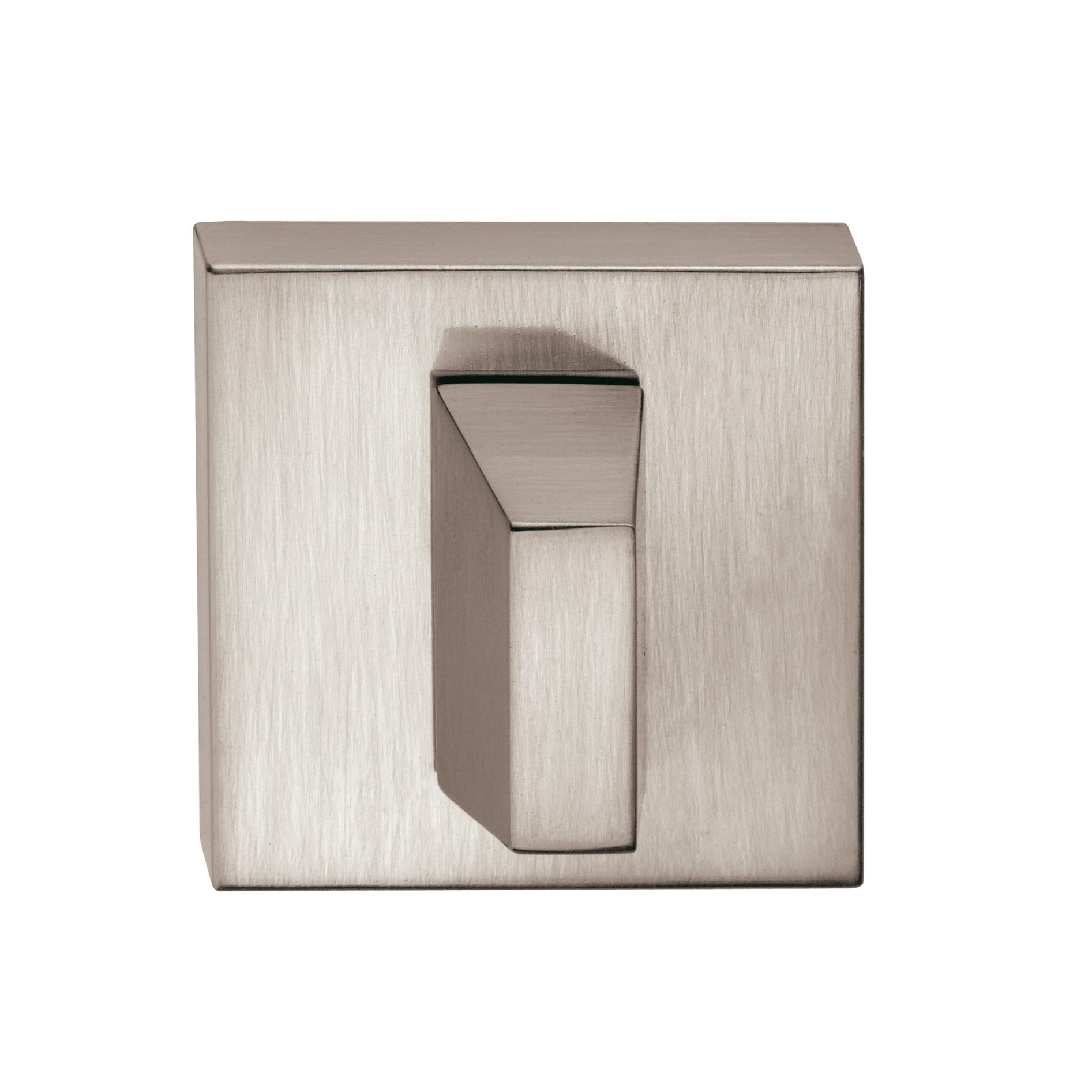 Tupai Rapido Curva/QuadraLine WC Turn on Square Rose (bolt through fixing only) - Pearl Nickel