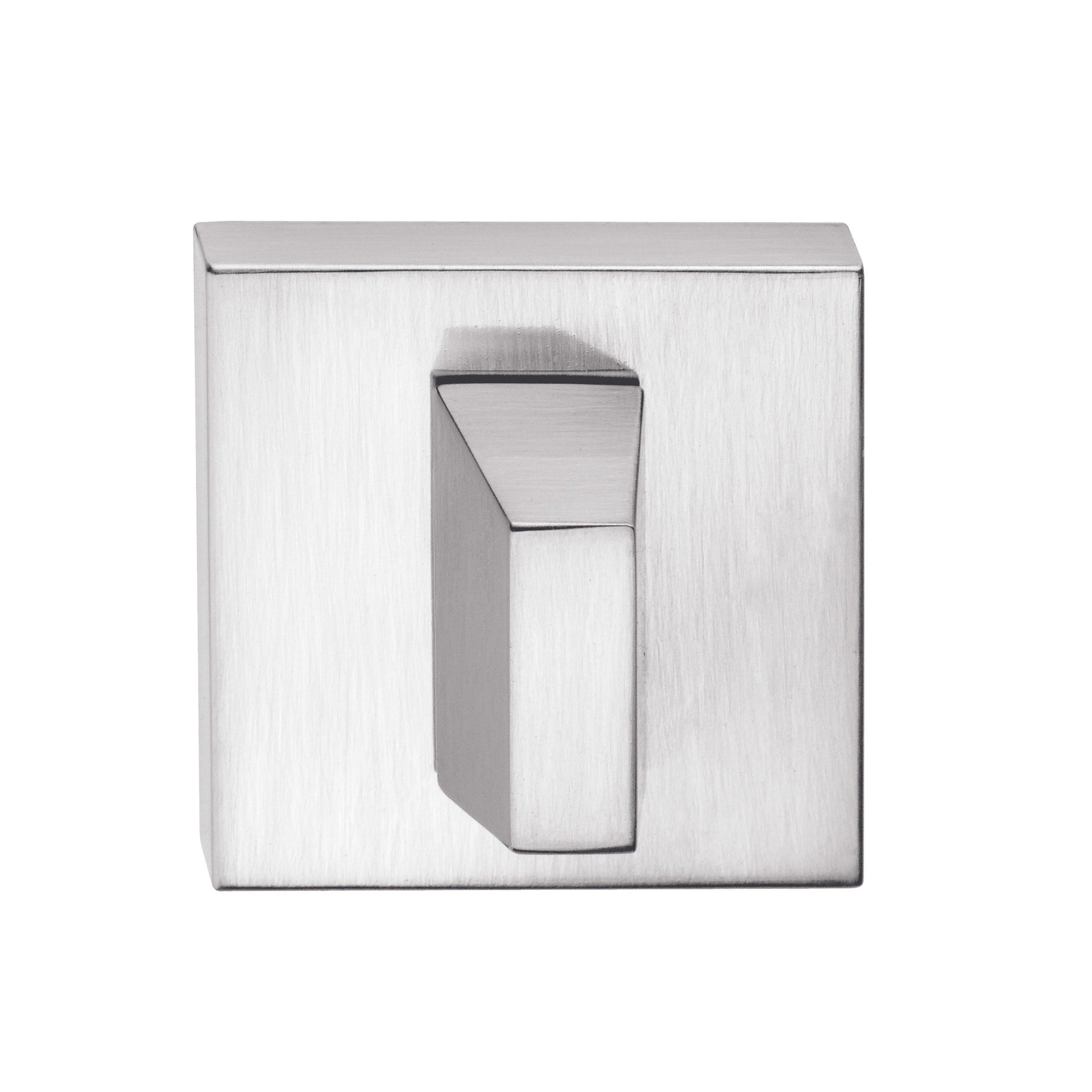 Tupai Rapido Curva/QuadraLine WC Turn on Square Rose (bolt through fixing only) - Satin Chrome