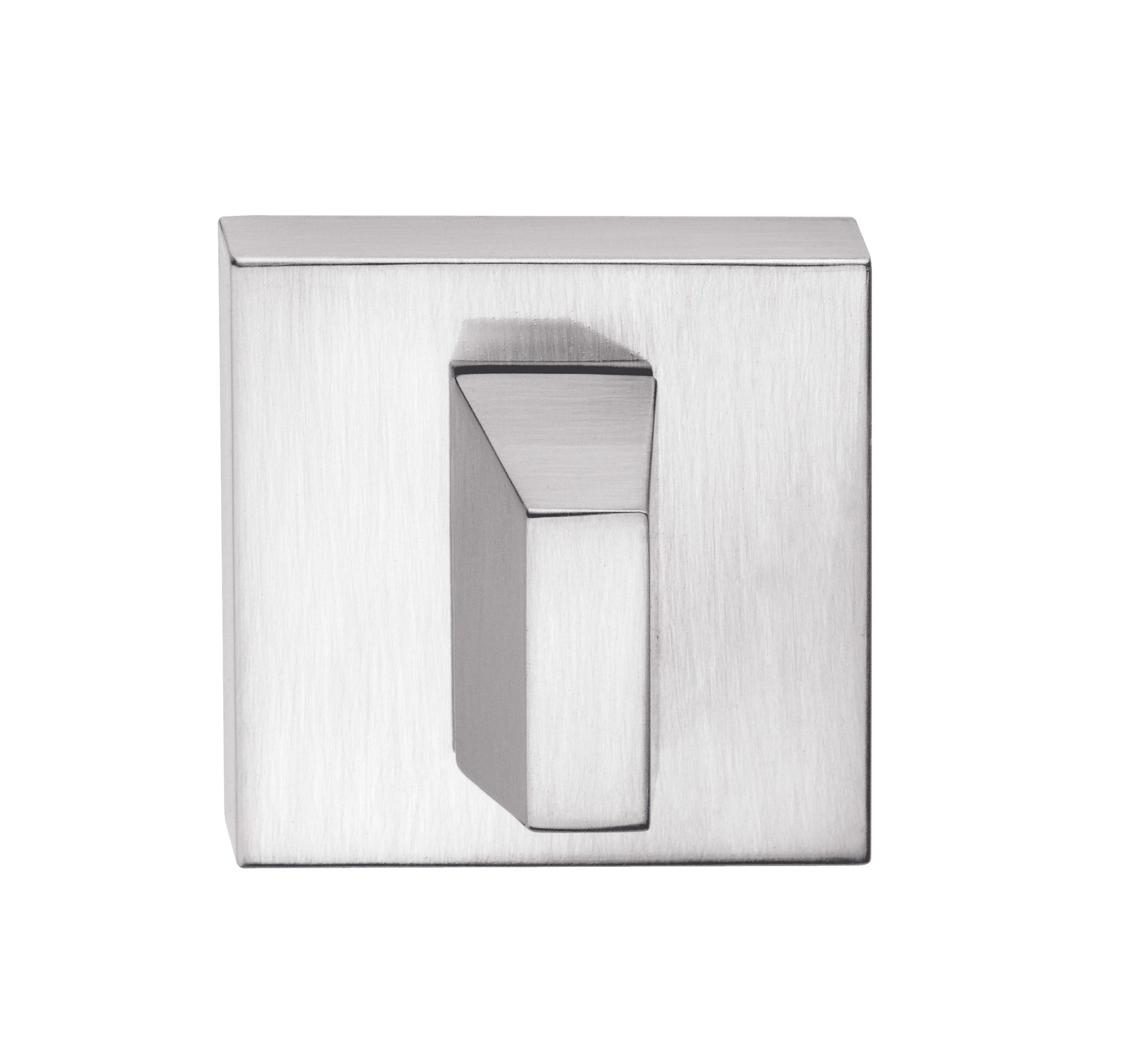 Tupai Rapido Curva/QuadraLine WC Turn on Square Rose (bolt through fixing only) - Satin Chrome