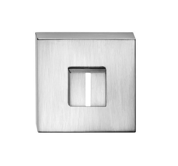 Tupai Rapido Curva/QuadraLine WC Turn on Square Rose (bolt through fixing only)