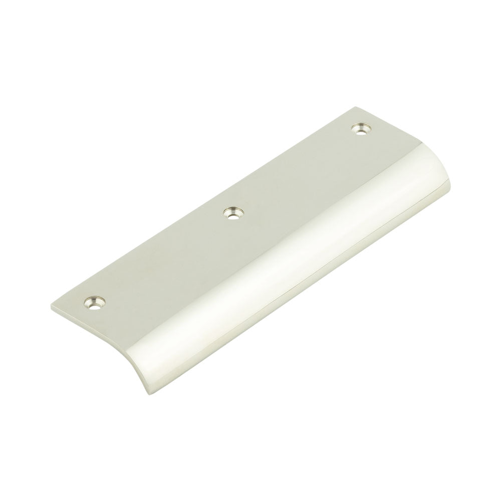 Burlington Curved Edge Pull Handles - 150mm / Polished Nickel