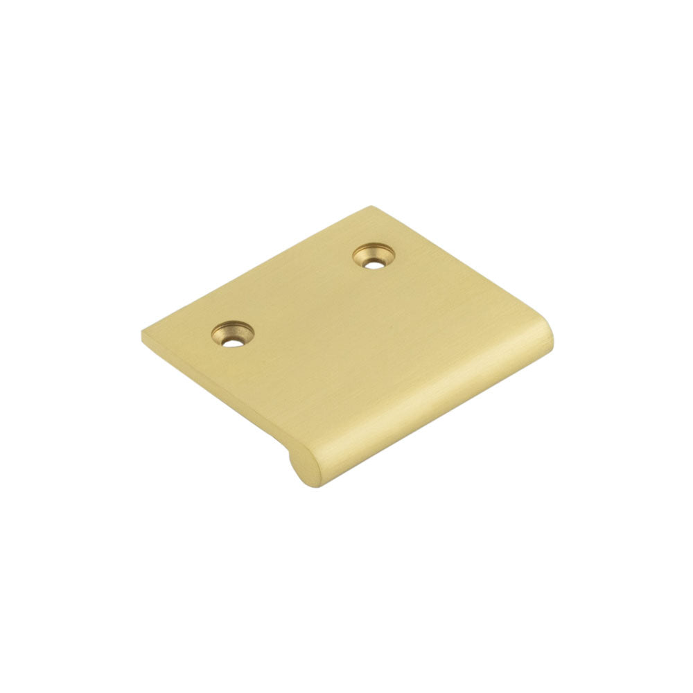 Burlington Flat Edge Pull Handles - 50mm / Satin Brass