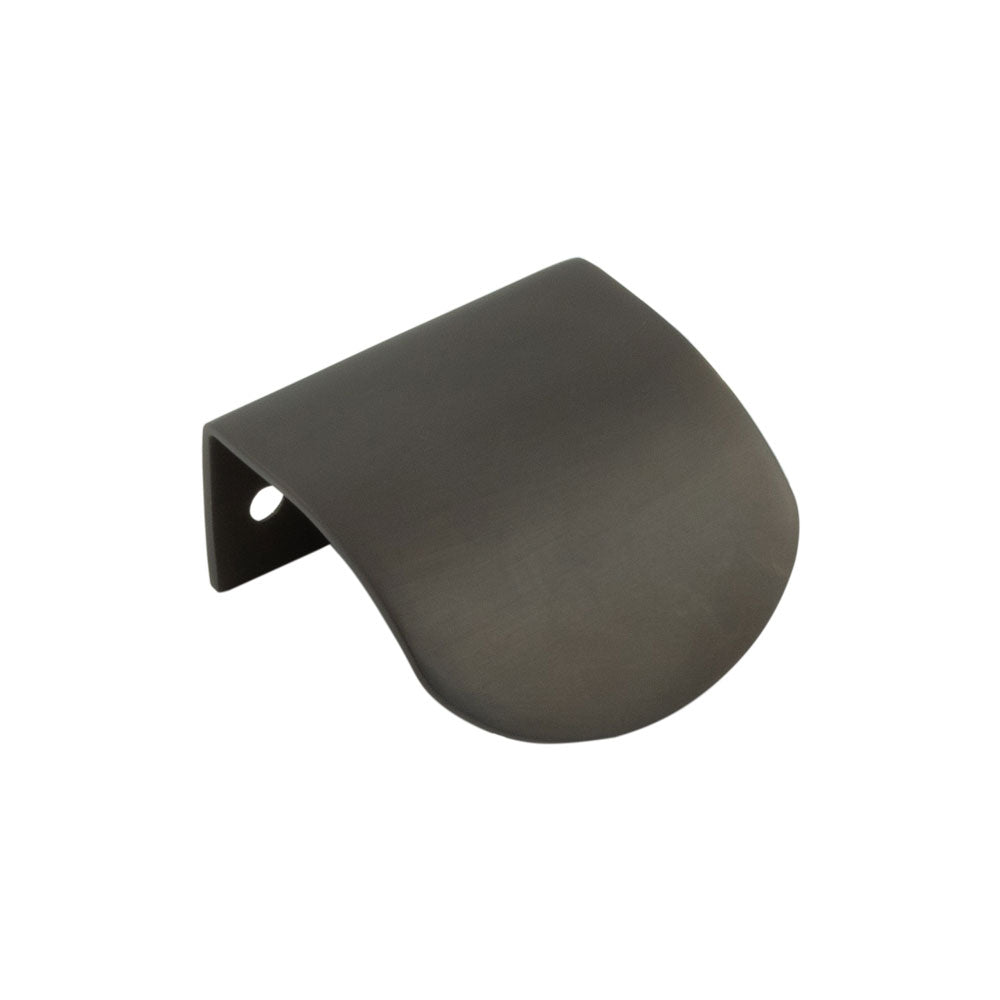 Burlington Arched Edge Pull Handles - 50mm / Dark Bronze