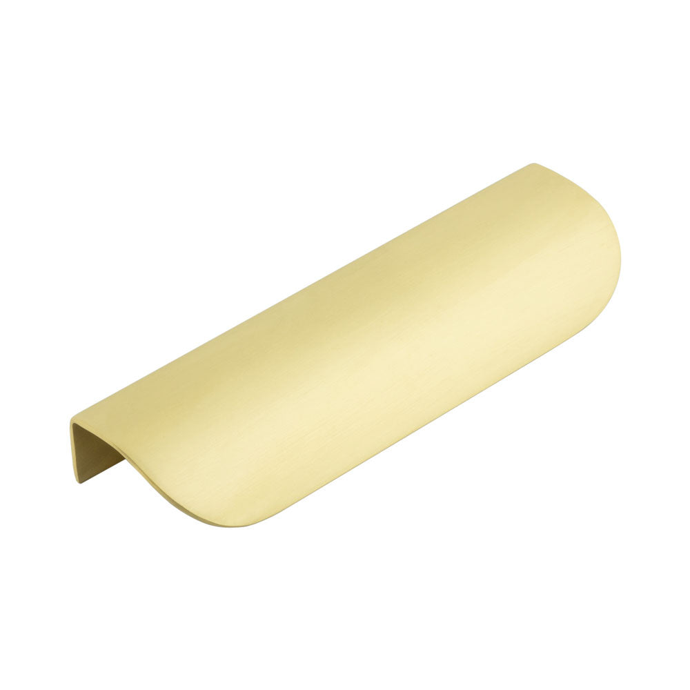 Burlington Arched Edge Pull Handles - 180mm / Satin Brass