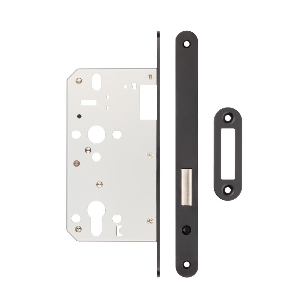 Jedo Architectural Din Deadlocks - Radiused / Black