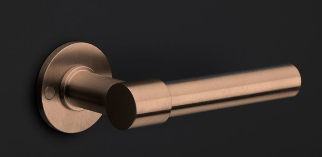 New PVD Light Bronze finish from Formani Doorware